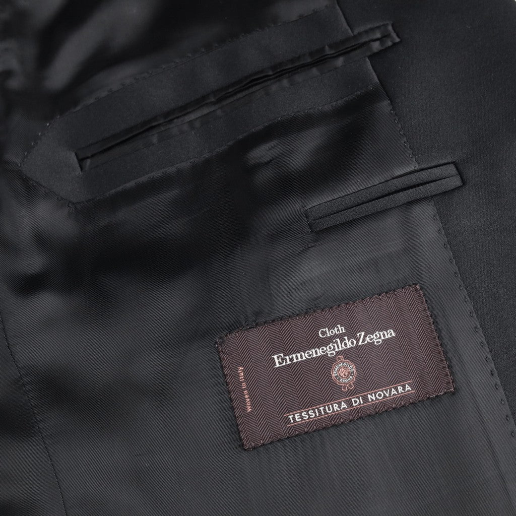 HENRY SARTORIAL HERITAGE Zegna Silk Shawl Lapel Blazer EMERALD - Henry Bucks
