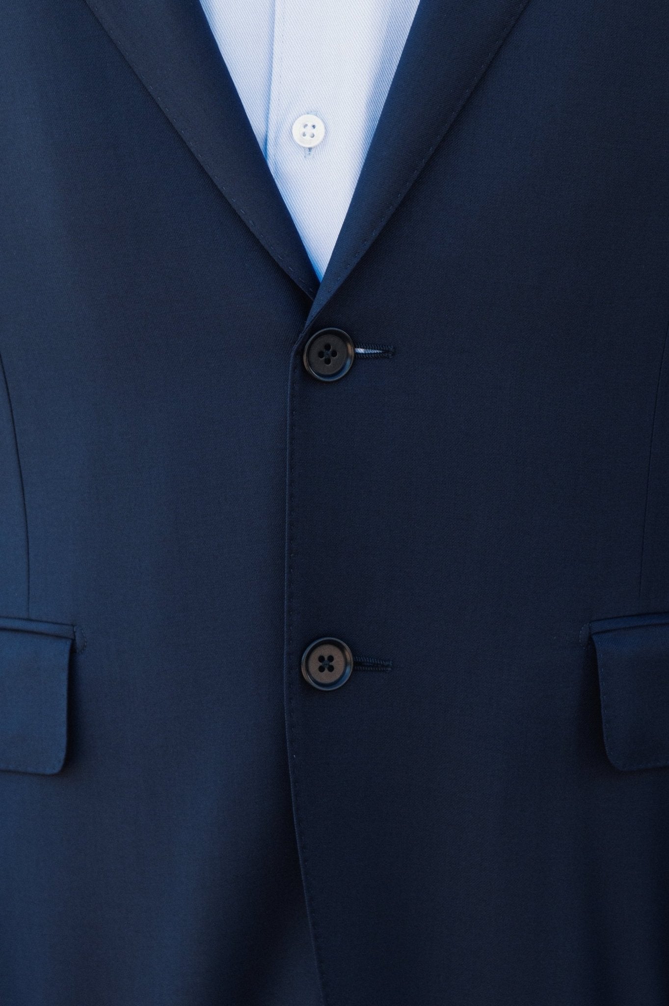 HENRY SARTORIAL HERITAGE Zegna Trofeo™ Plain Suit DARK NAVY REG - Henry BucksSuits23AW230012 - DKNV - R - 48