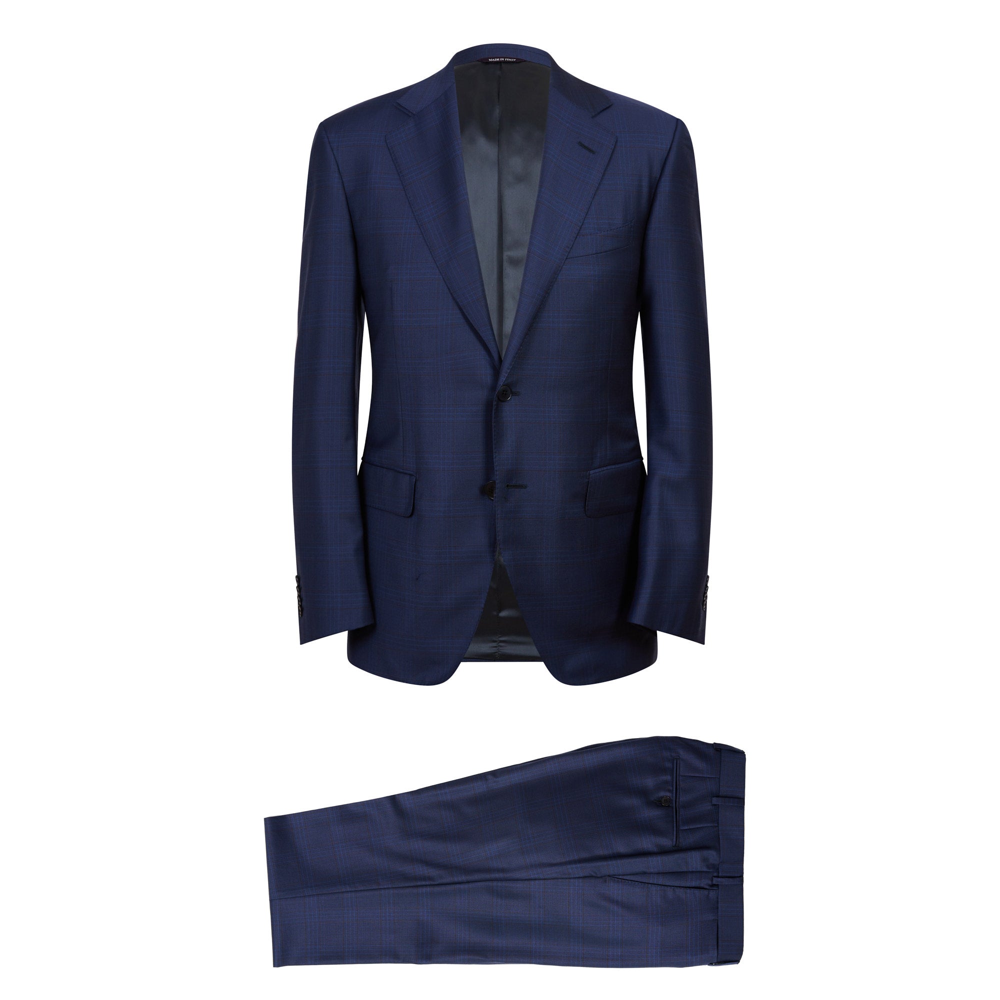 HENRY SARTORIAL HERITAGE Zegna Trofeo™ Plain Suit NAVY REG - Henry BucksSuits23AW230011 - NAVY - R - 48