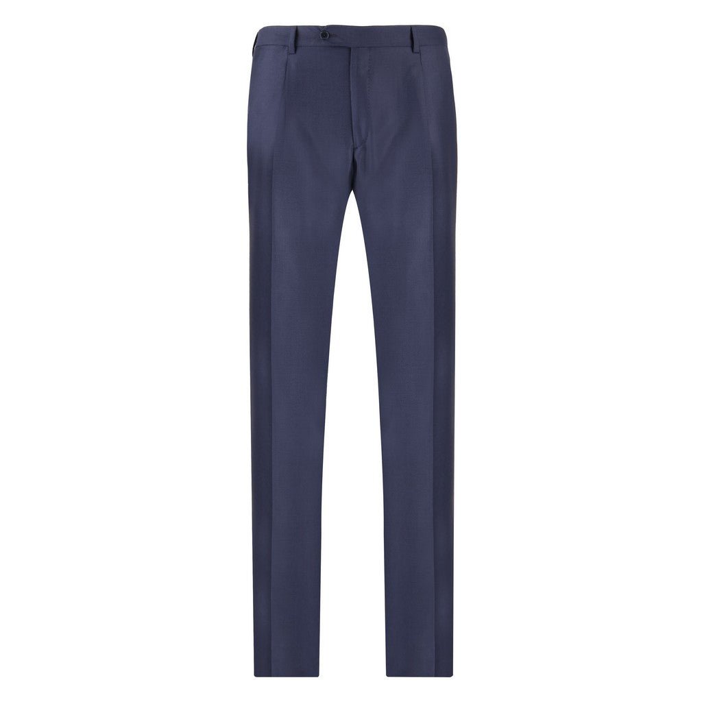 HENRY SARTORIAL HERITAGE Zegna Trofeo Wool Trouser NAVY - Henry Bucks