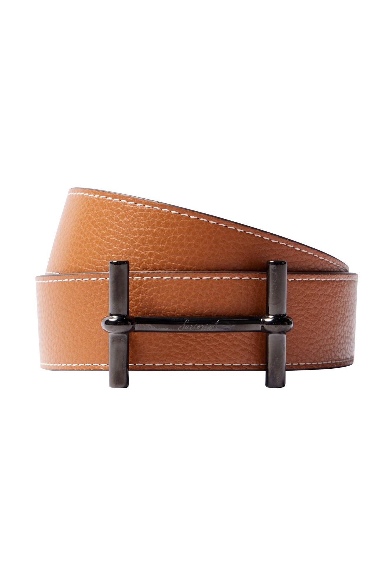 HENRY SARTORIAL Interchangeable Belt Buckle GUNMETAL - Henry BucksBelts68SS240065 - GUNMETAL