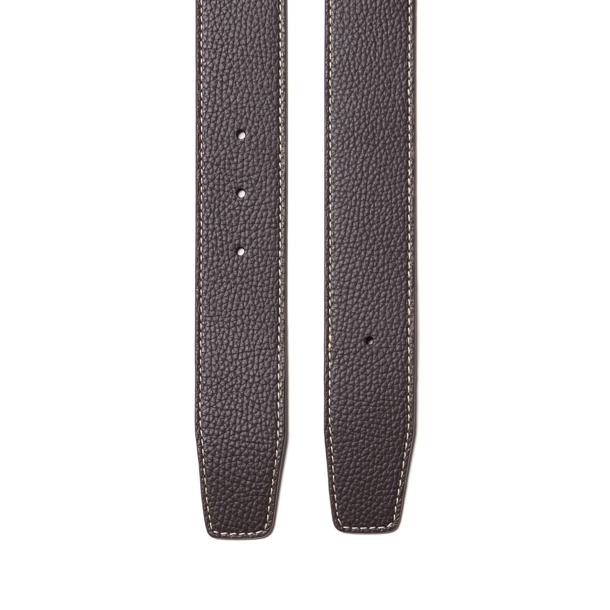 HENRY SARTORIAL Interchangeable Belt Strap BLACK BROWN - Henry BucksBelts68SS240066 - BLBN - 34