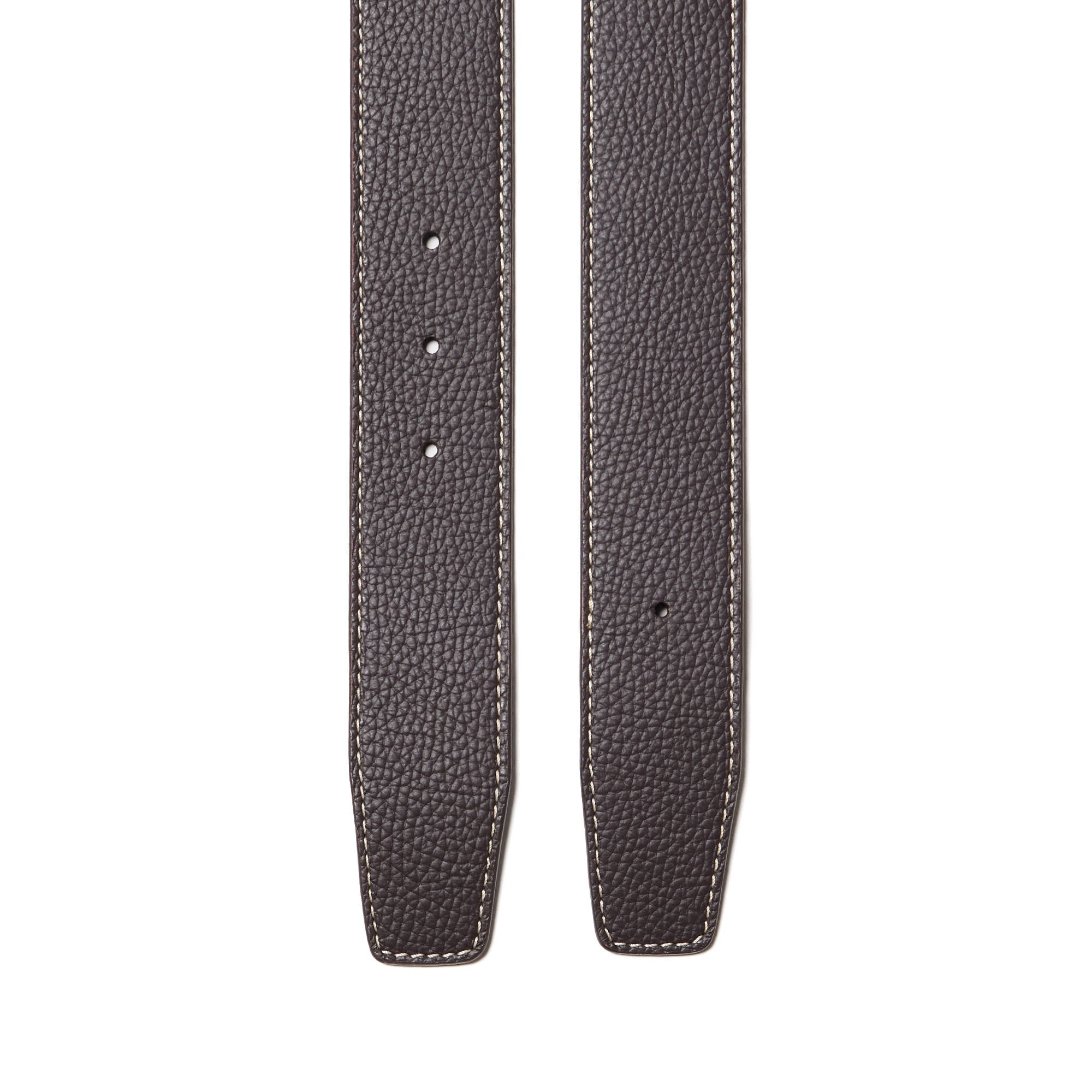 HENRY SARTORIAL Interchangeable Belt Strap BLACK BROWN - Henry BucksBelts68SS240066 - BLBN - 34"