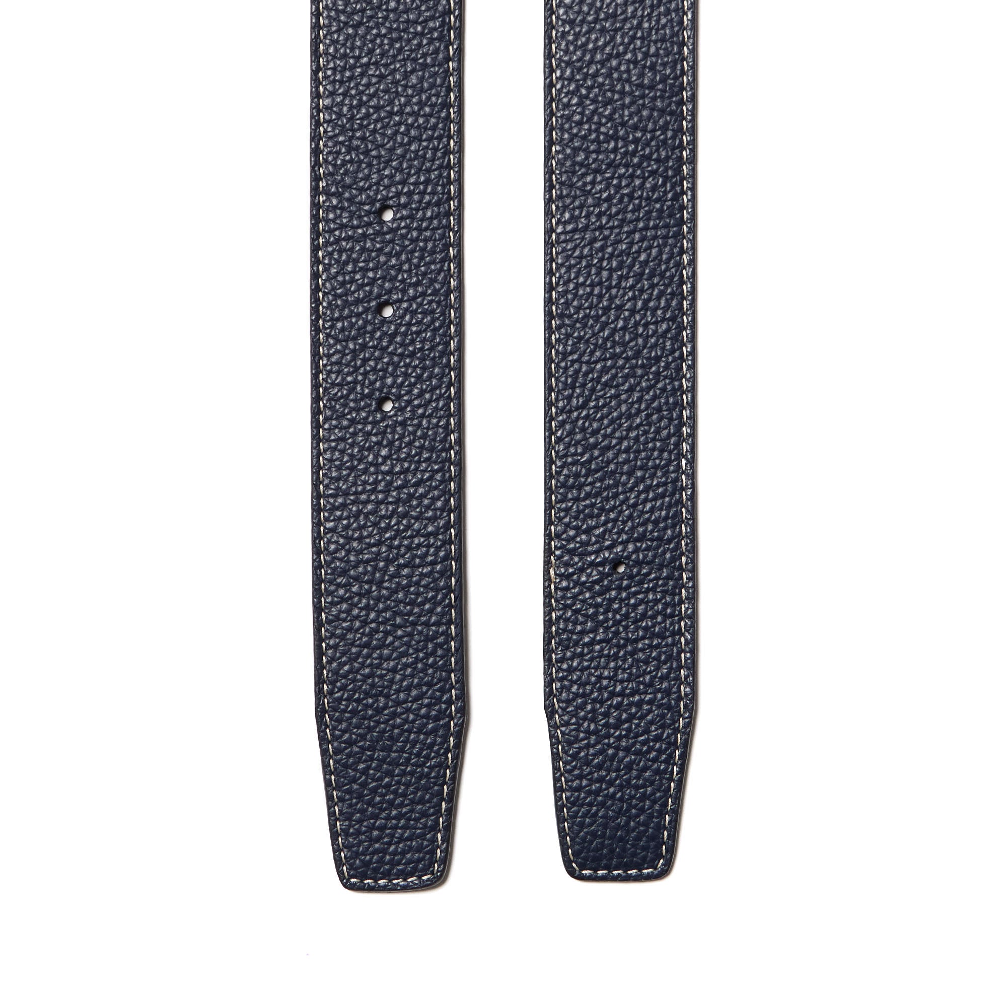 HENRY SARTORIAL Interchangeable Belt Strap BLACK/NAVY - Henry BucksBelts68SS240066 - BLACKNAVY - 34"