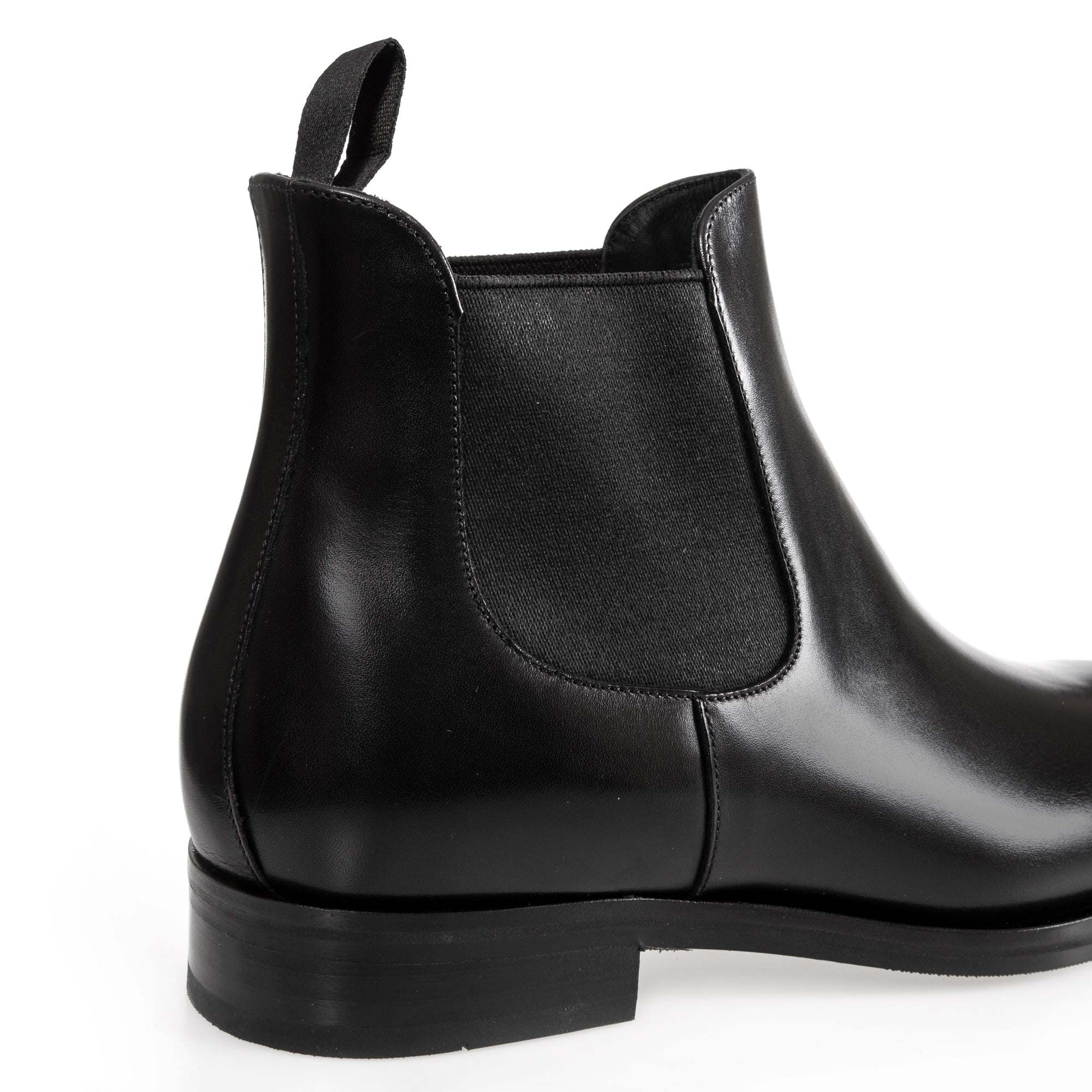 HENRY SARTORIAL Jasper Chelsea Boot BLACK - Henry BucksBoots80SS20202 - BLCK - 6 1/2