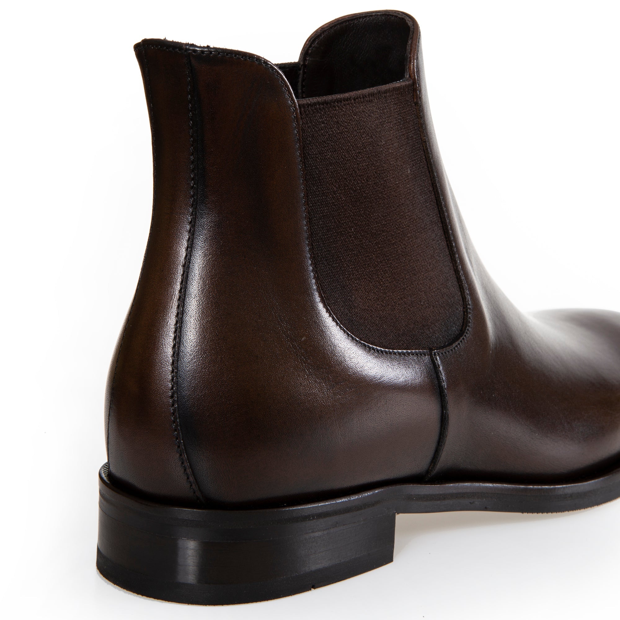 HENRY SARTORIAL Jasper Chelsea Boot DARK BROWN - Henry BucksBoots80SS20202 - BRDK - 6 1/2