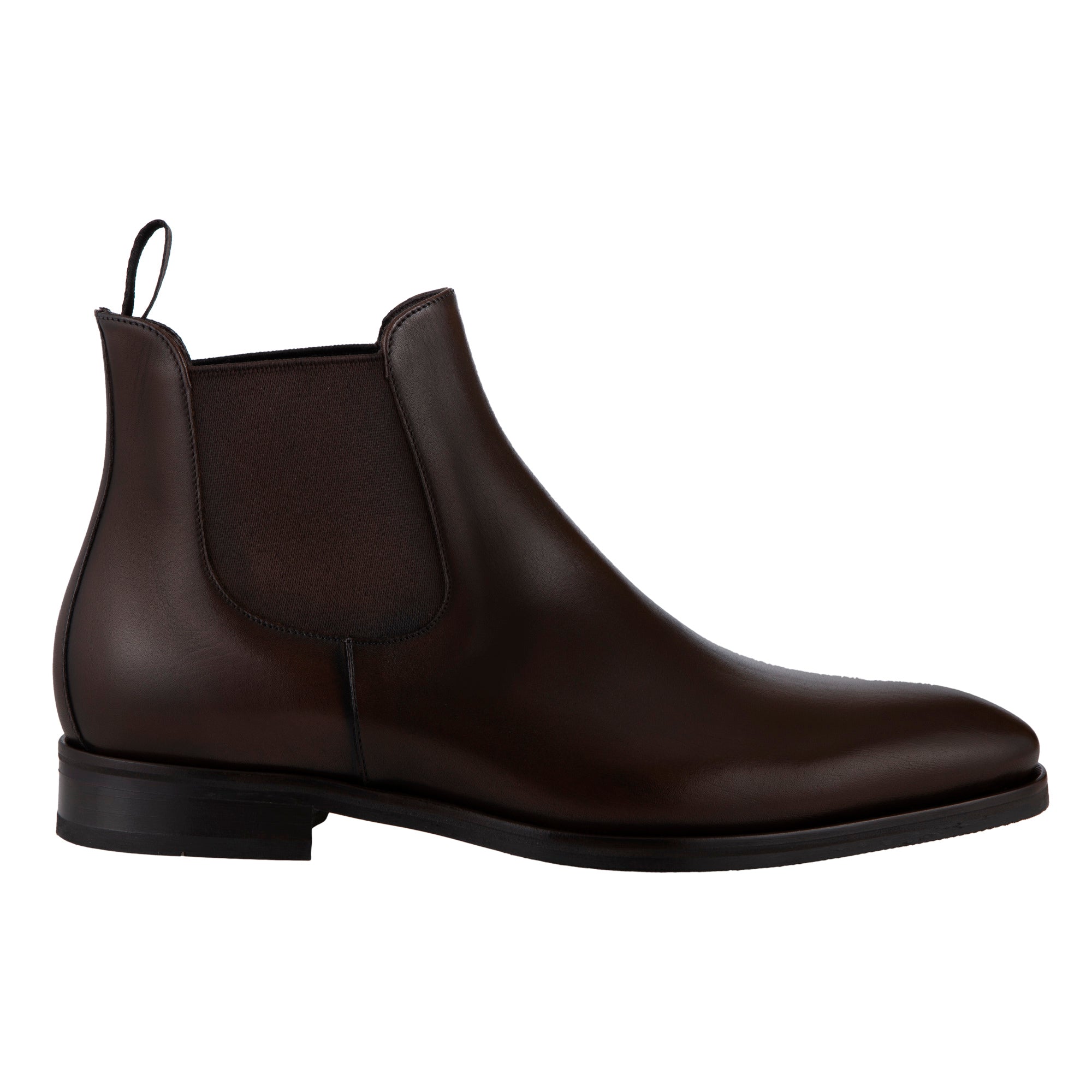 HENRY SARTORIAL Jasper Chelsea Boot DARK BROWN - Henry BucksBoots80SS20202 - BRDK - 6 1/2