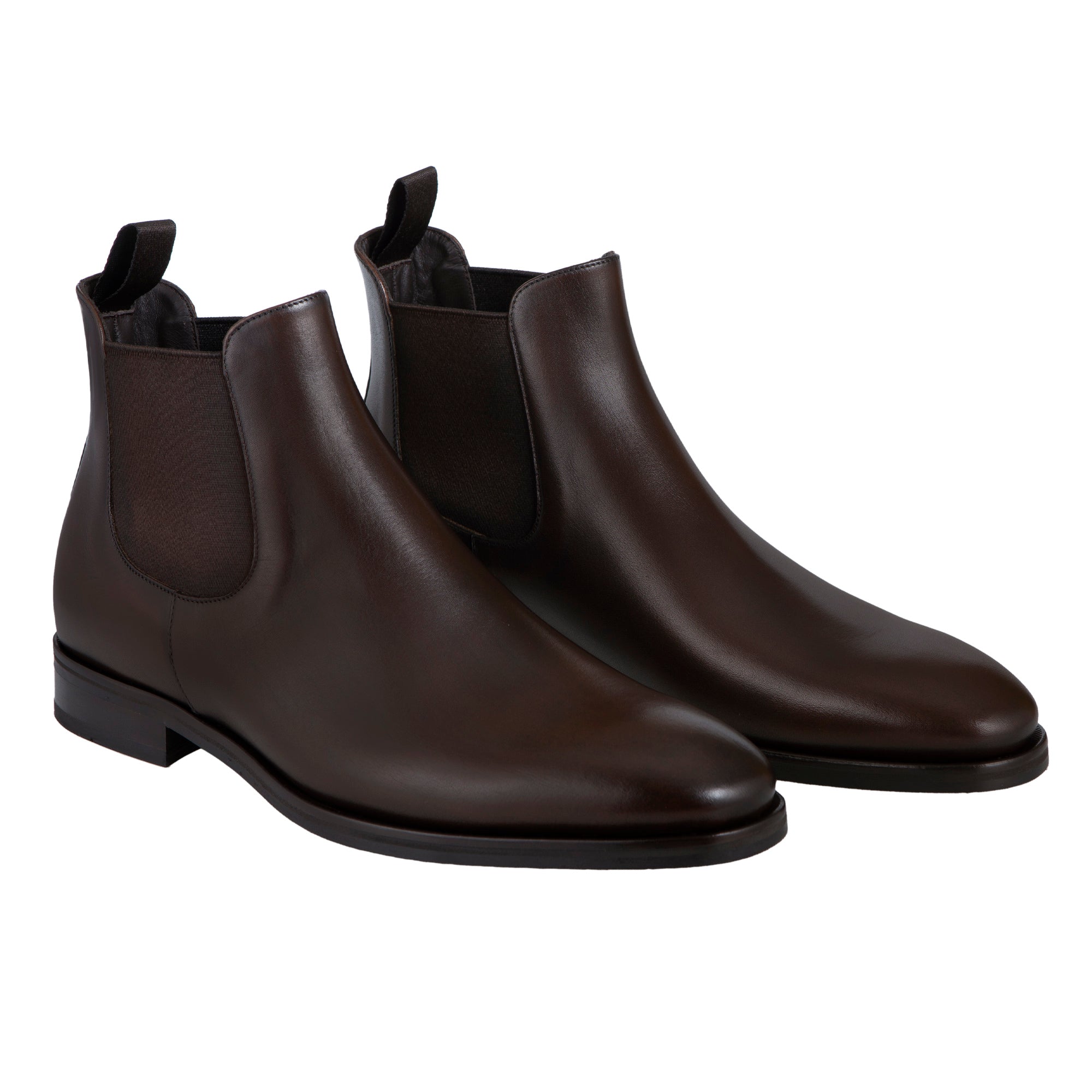HENRY SARTORIAL Jasper Chelsea Boot DARK BROWN - Henry BucksBoots80SS20202 - BRDK - 6 1/2