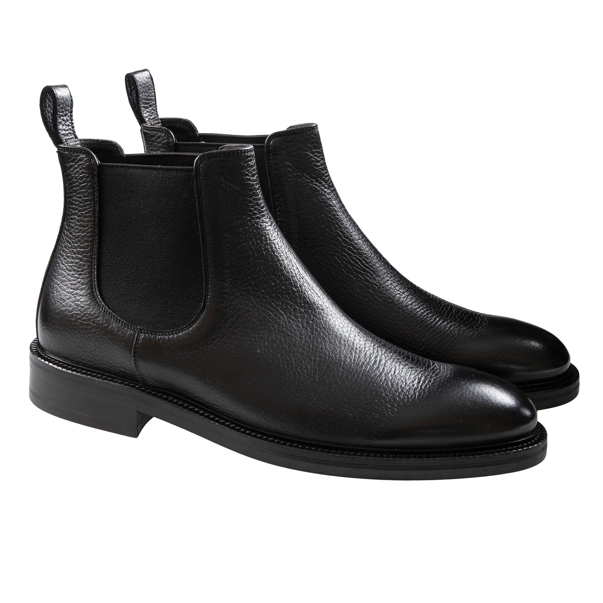 HENRY SARTORIAL Jukes Chelsea Boot BLACK - Henry BucksBoots80SS20203 - BLCK - 6 1/2
