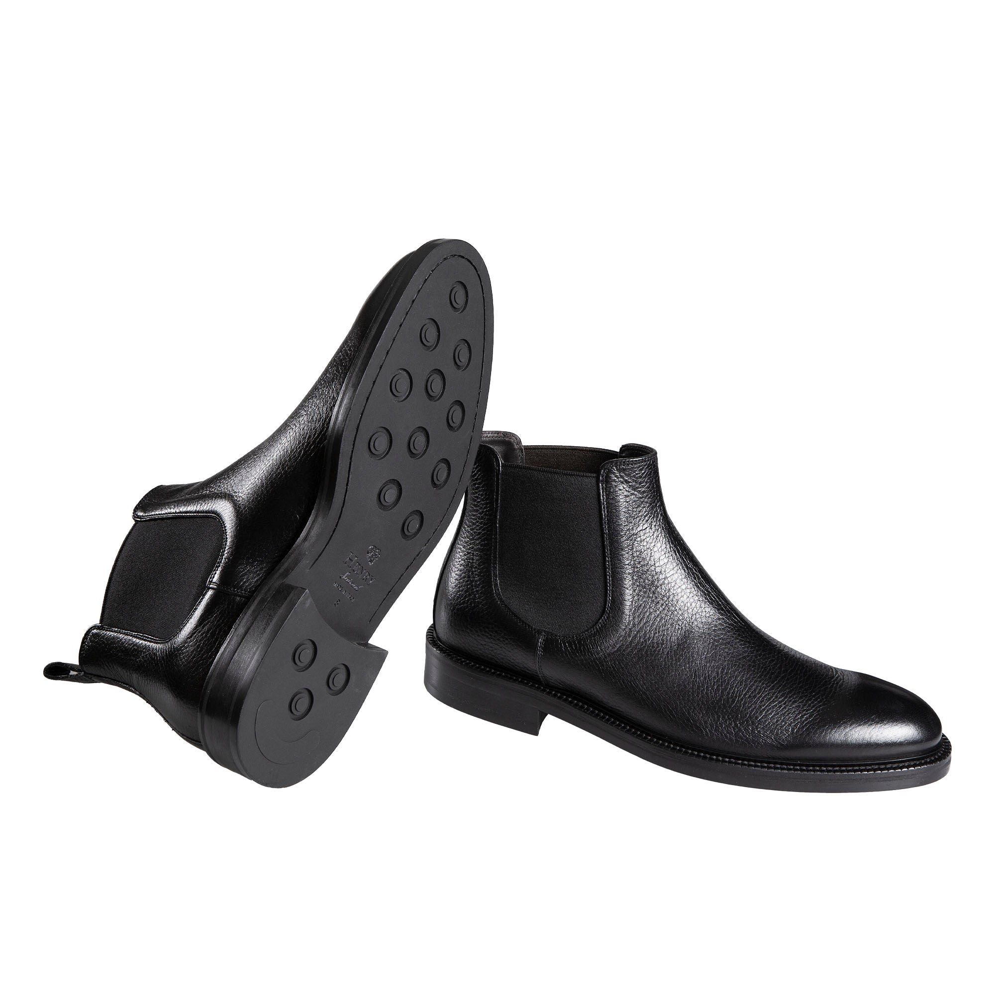 HENRY SARTORIAL Jukes Chelsea Boot BLACK - Henry BucksBoots80SS20203 - BLCK - 6 1/2
