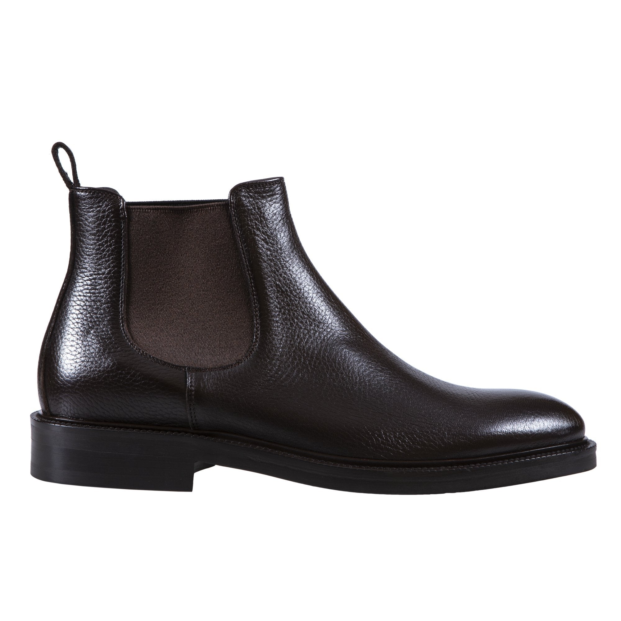 HENRY SARTORIAL Jukes Chelsea Boot DARK BROWN - Henry BucksBoots80SS20203 - BRDK - 6 1/2