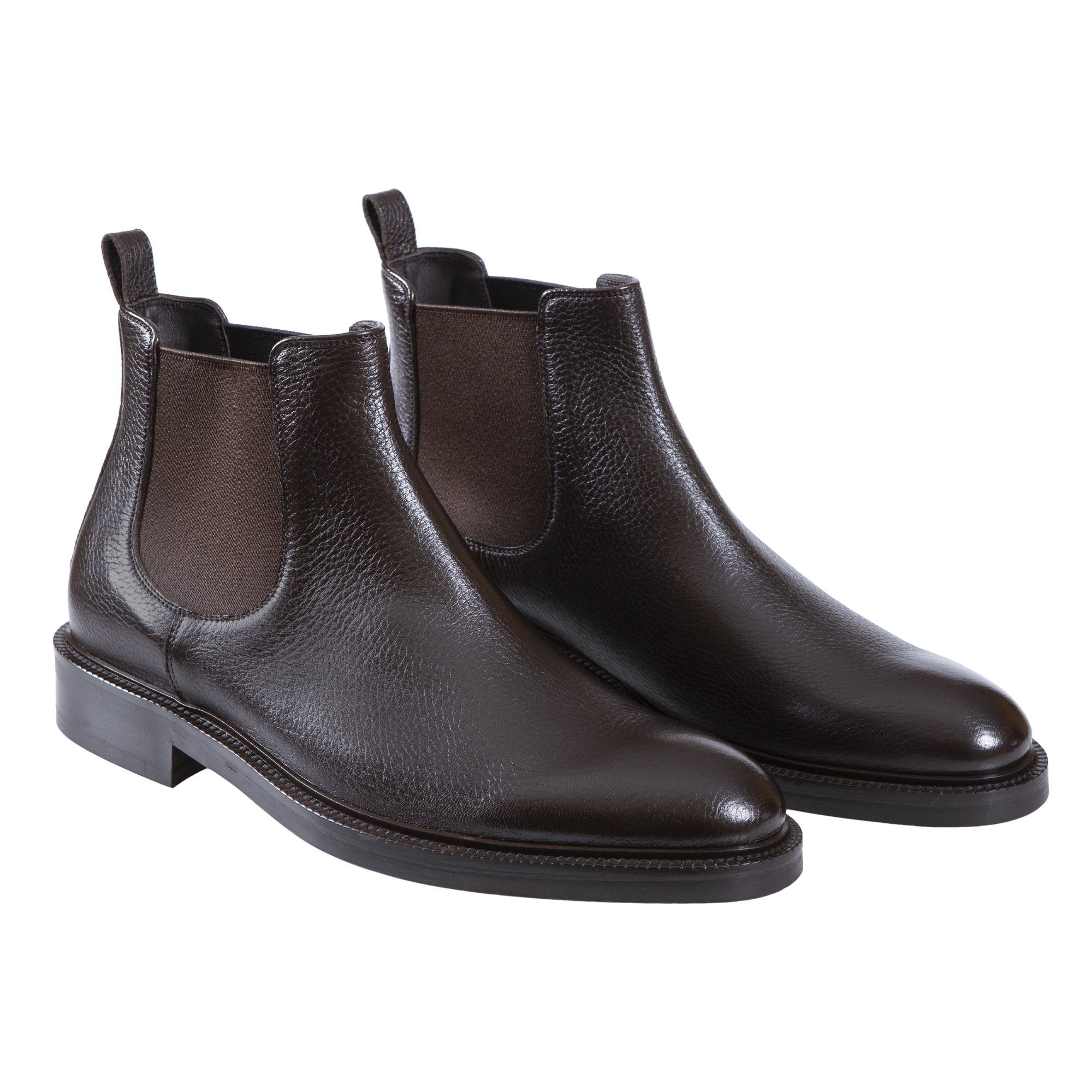 HENRY SARTORIAL Jukes Chelsea Boot DARK BROWN - Henry BucksBoots80SS20203 - BRDK - 6 1/2