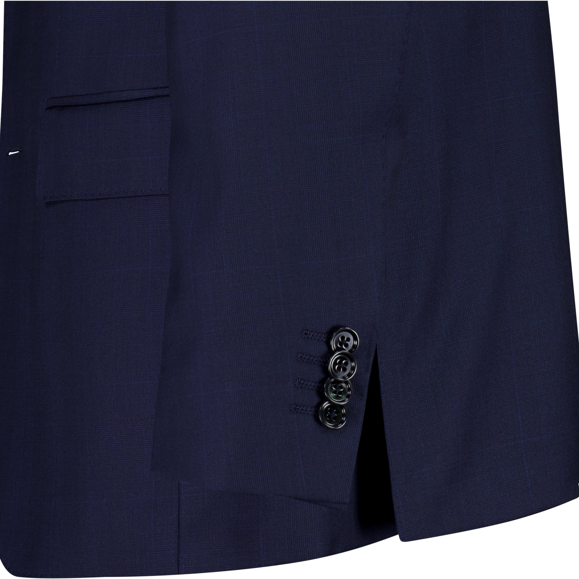 HENRY SARTORIAL Large Check NAVY REG - Henry BucksSuits23SS230018 - NAVY - R - 48