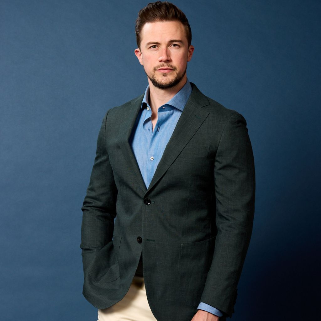 HENRY SARTORIAL Linen Blend Notch Soft Blazer OLIVE REG - Henry Bucks