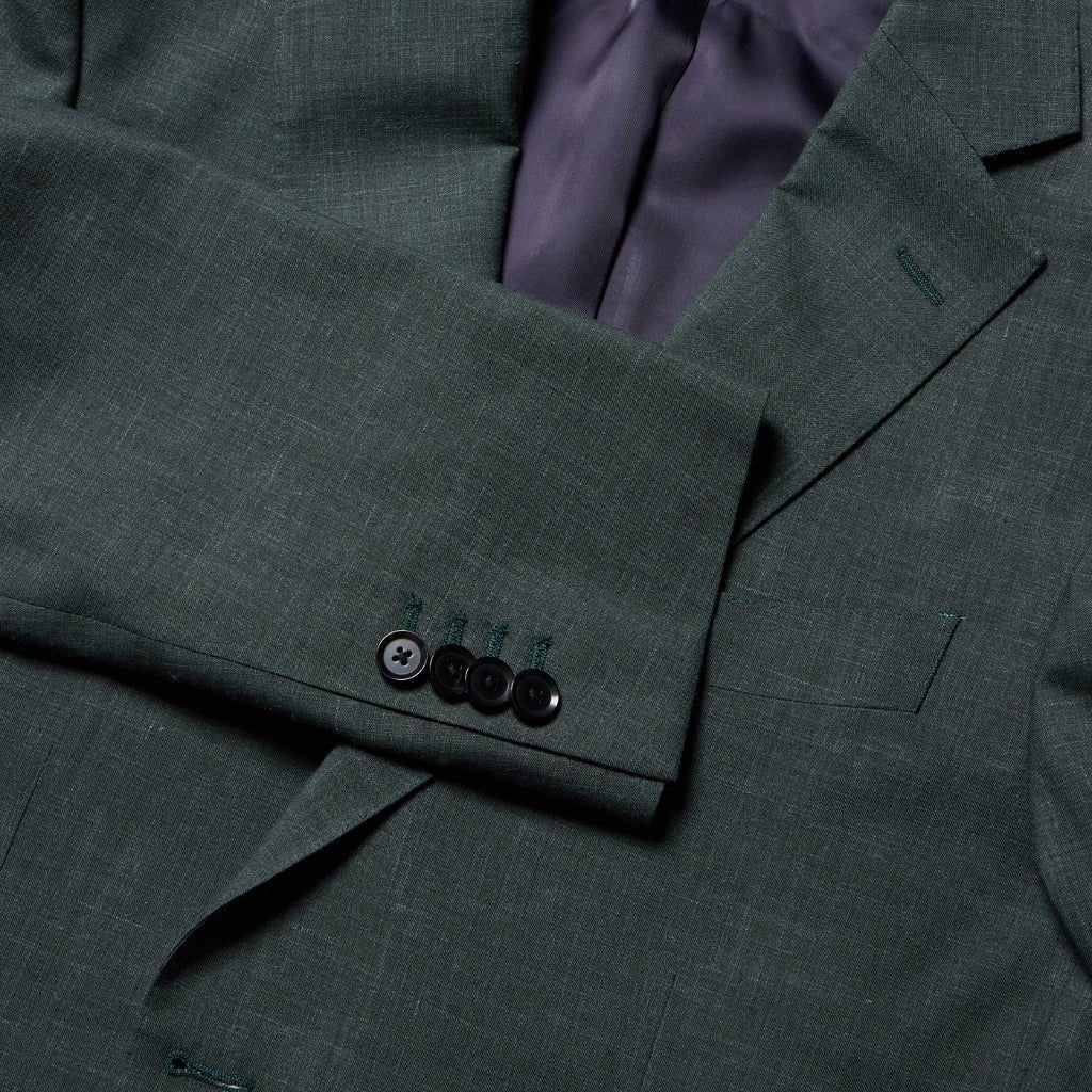 HENRY SARTORIAL Linen Blend Notch Soft Blazer OLIVE REG - Henry Bucks