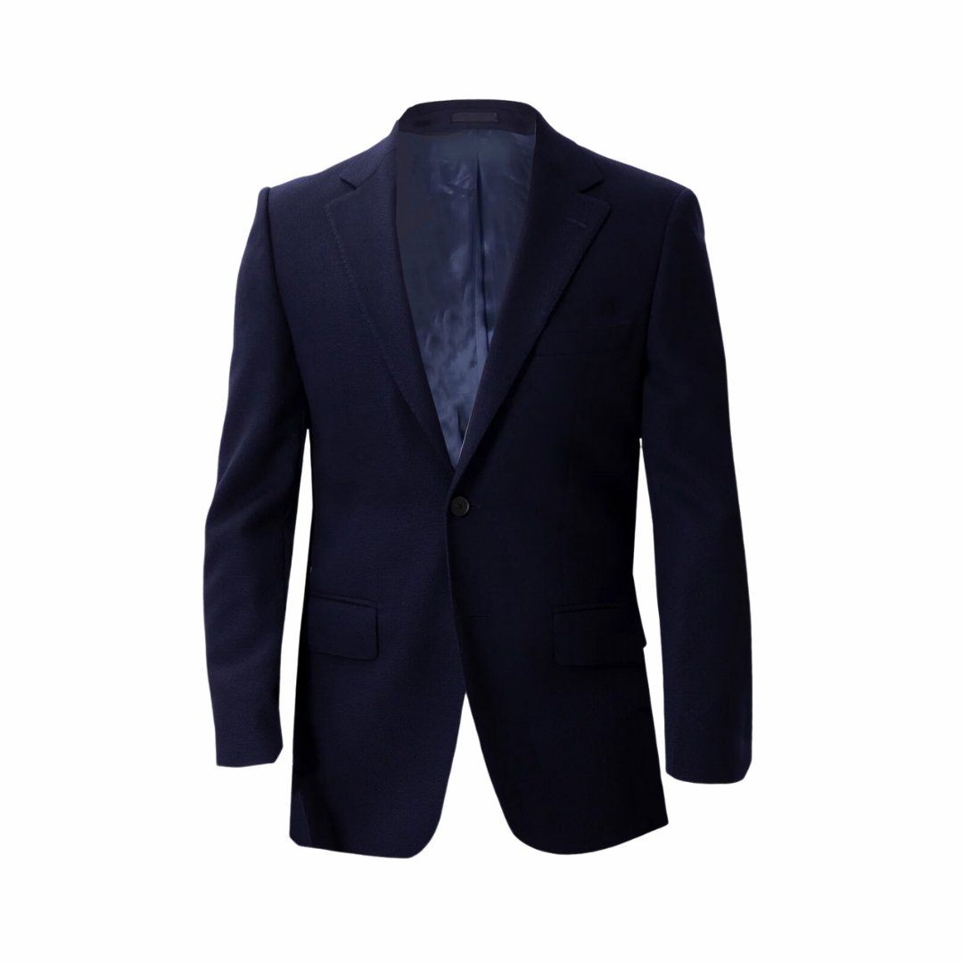 HENRY SARTORIAL London High Twist Travel Blazer INDIGO SH - Henry BucksBlazers3301193 - INDI - S - 48