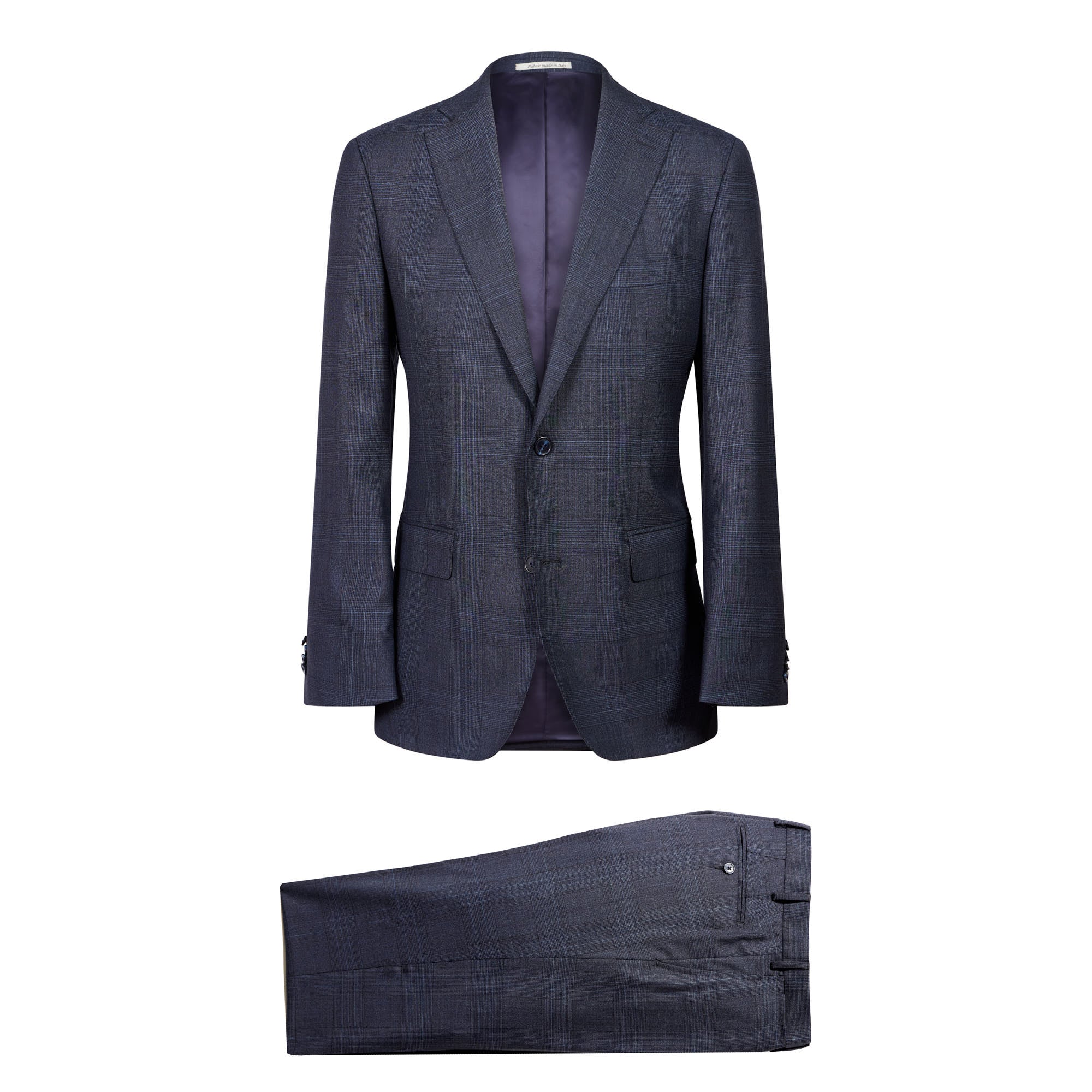 HENRY SARTORIAL Loro Piana 1/2 Canvas Suit DARK NAVY - Henry BucksSuits23AW240207 - DKNV - 48