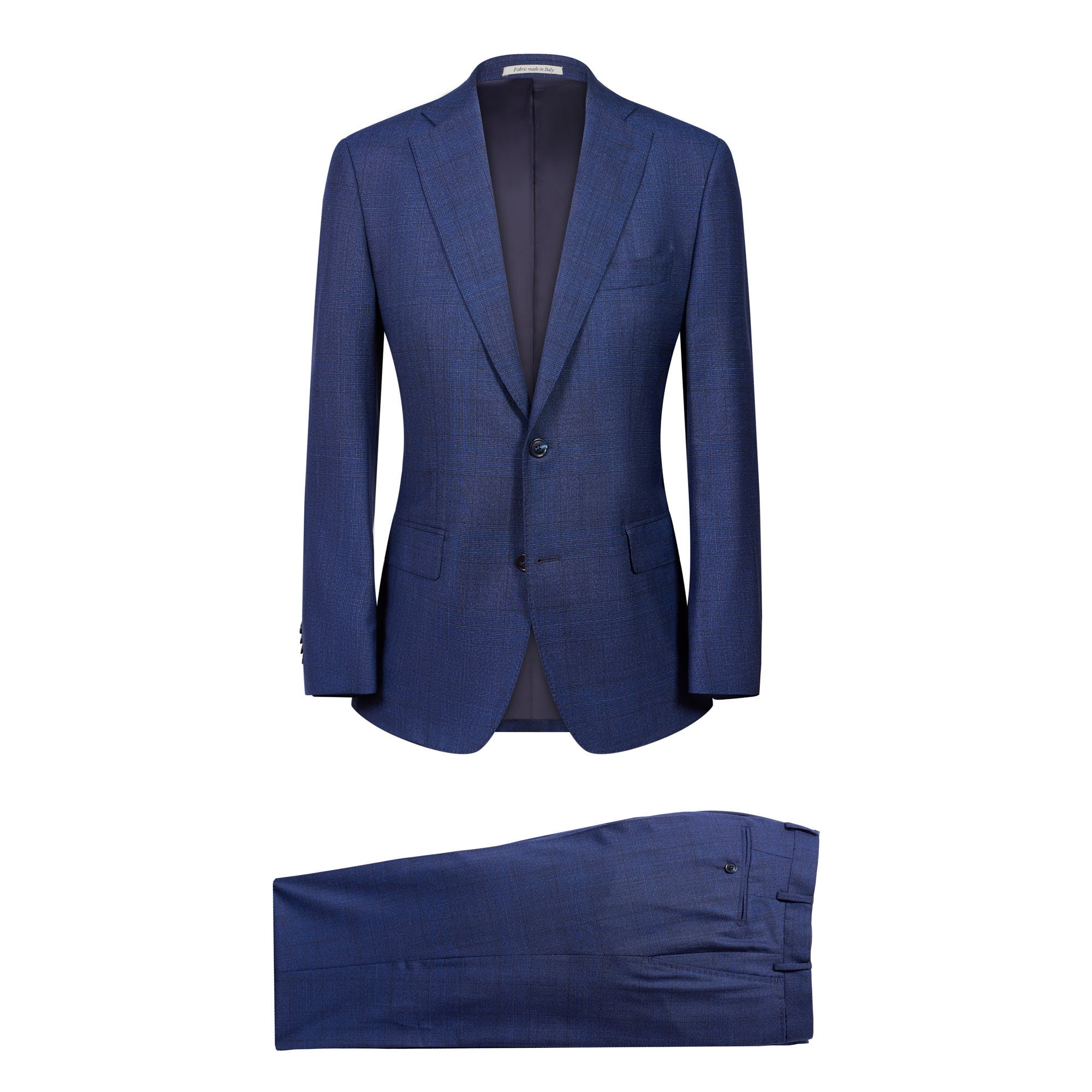 HENRY SARTORIAL Loro Piana 1/2 Canvas Suit INK BLUE - Henry BucksSuits23AW240204 - INKBLUE - 48