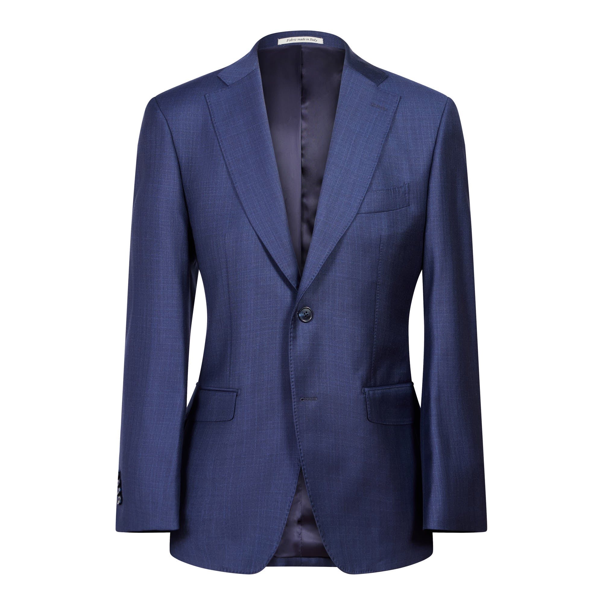 HENRY SARTORIAL Loro Piana 1/2 Canvas Suit MID NAVY - Henry BucksSuits23AW240208 - MDNV - 48