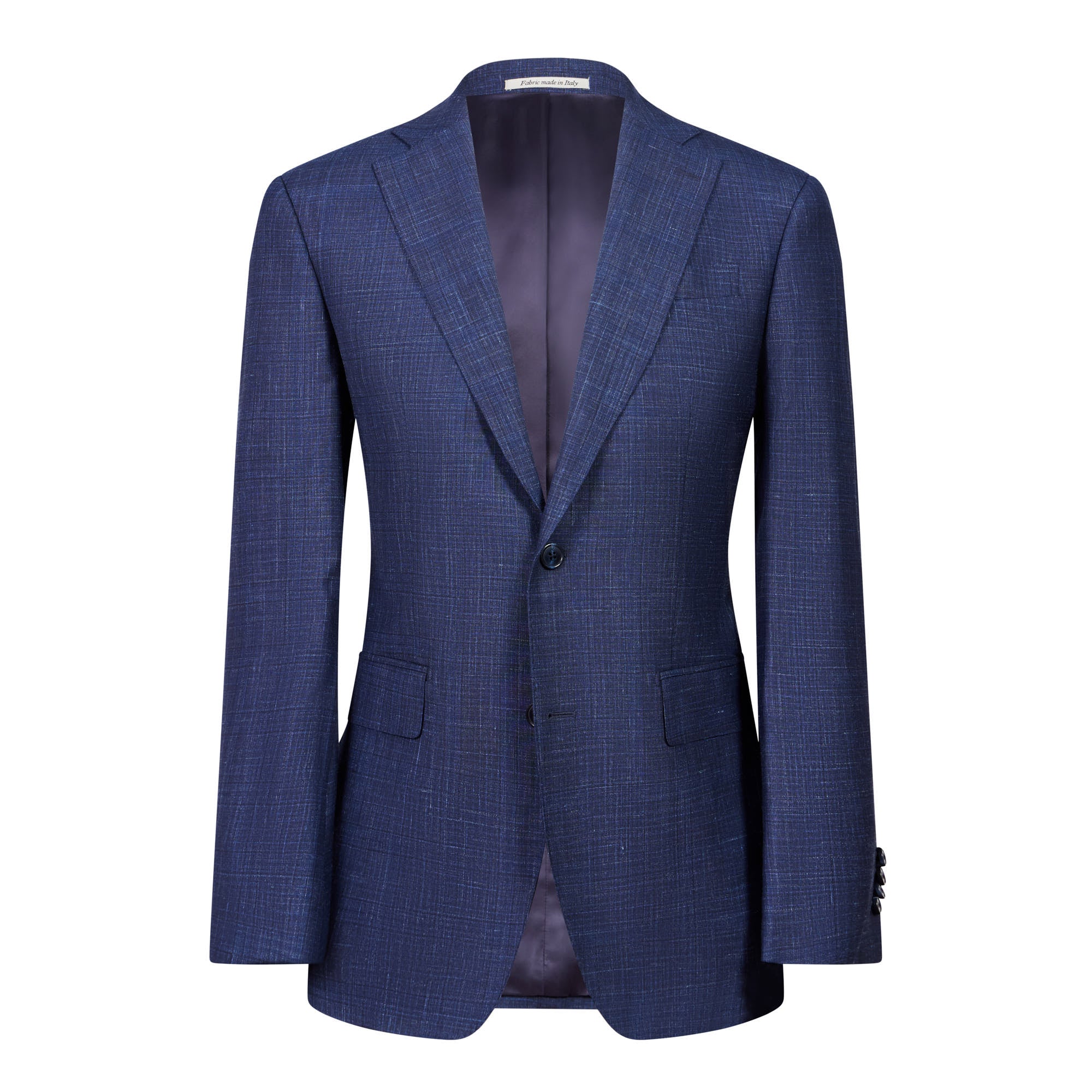 HENRY SARTORIAL Loro Piana 1/2 Canvas Suit MID NAVY - Henry BucksSuits23AW240209 - MDNV - 48