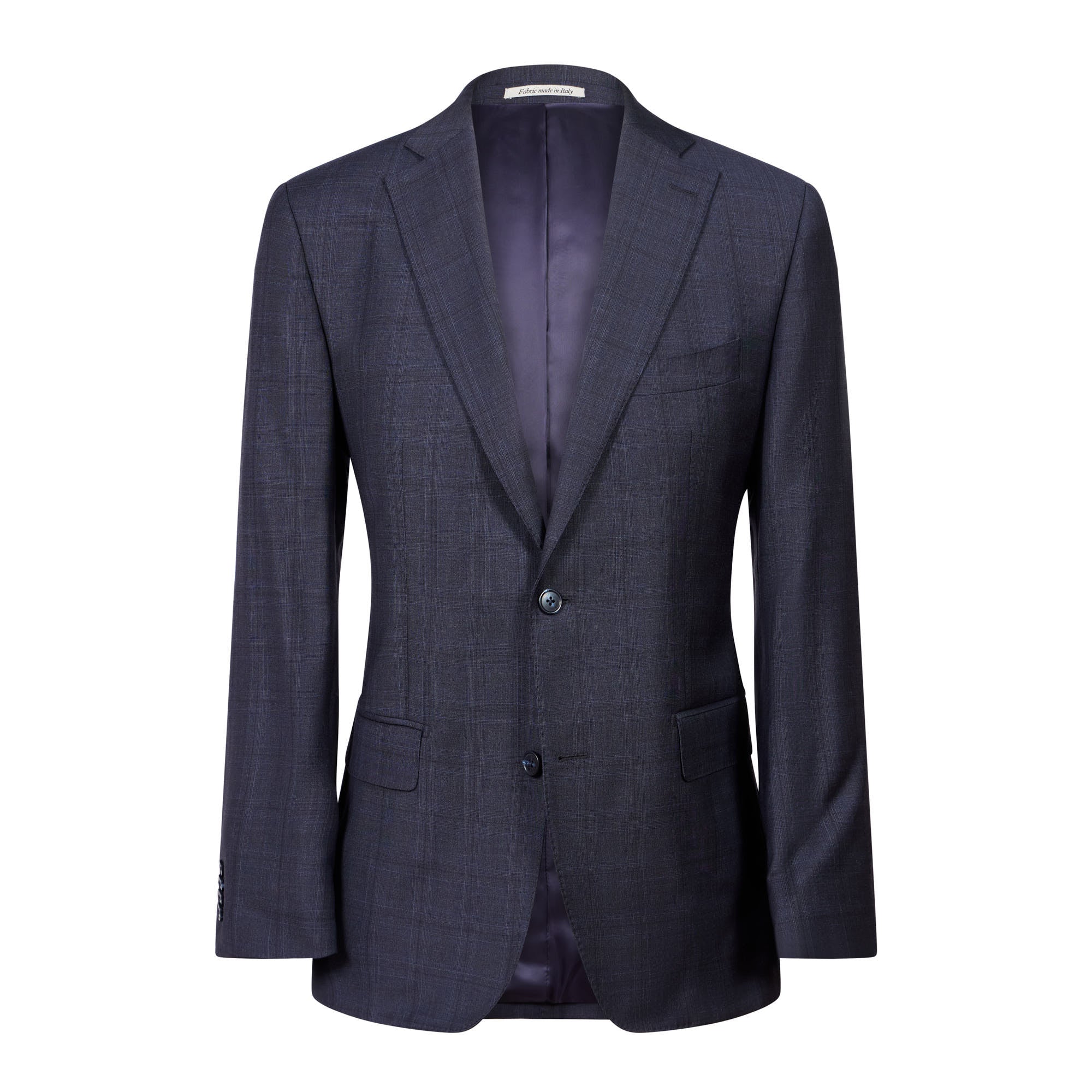 HENRY SARTORIAL Loro Piana 1/2 Canvas Suit NAVY BLUE - Henry BucksSuits23AW240205 - NVBL - 48