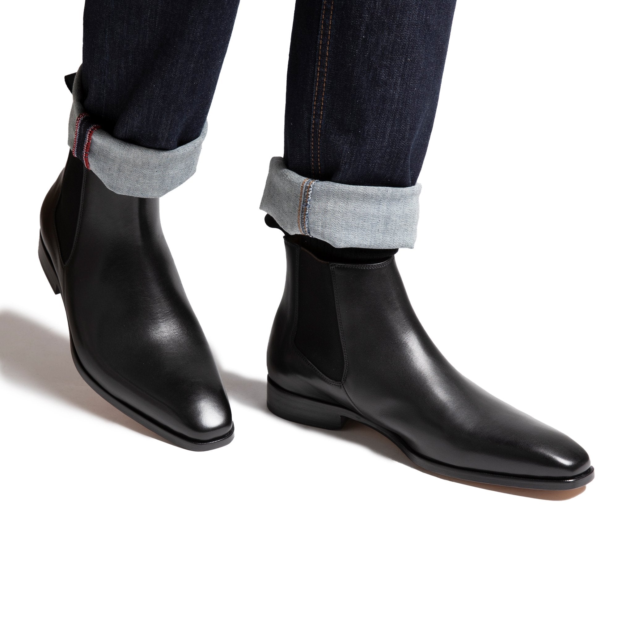 HENRY SARTORIAL Marcus Chelsea Boot BLACK - Henry BucksBoots80B0012 - BLCK - 5