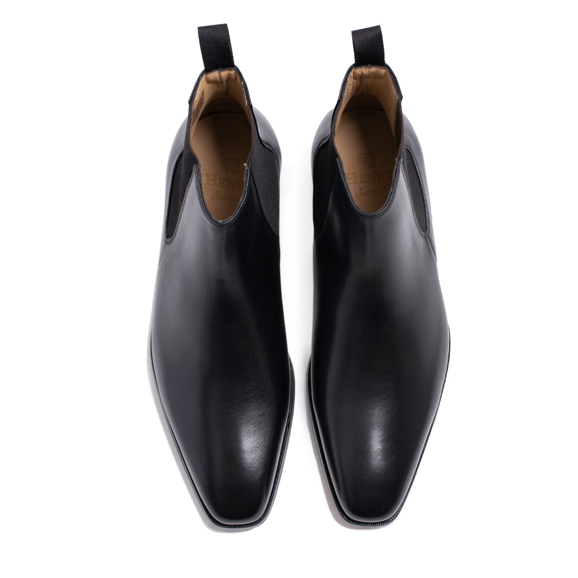 HENRY SARTORIAL Marcus Chelsea Boot BLACK - Henry BucksBoots80B0012 - BLCK - 5