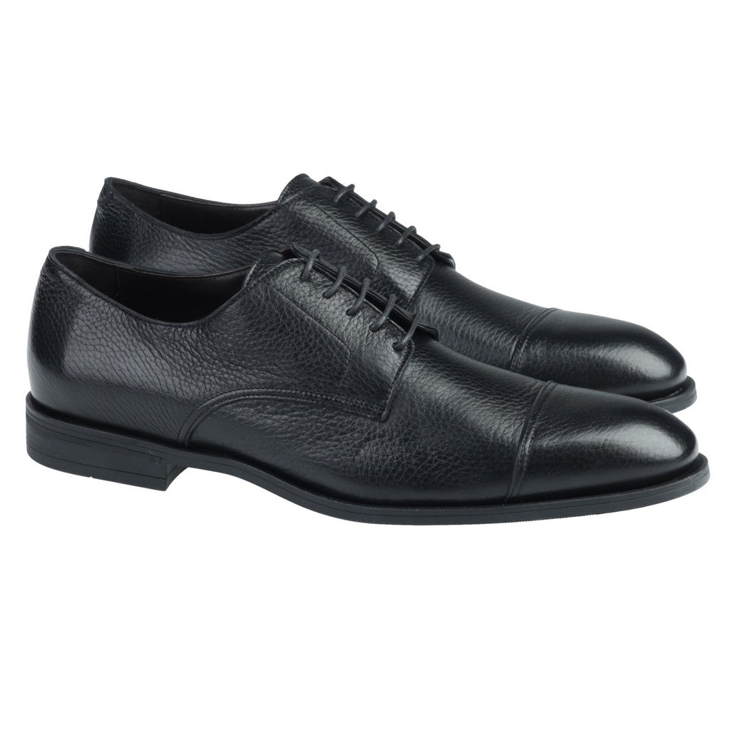 HENRY SARTORIAL Marsden Flexi Sole Oxford BLACK - Henry Bucks
