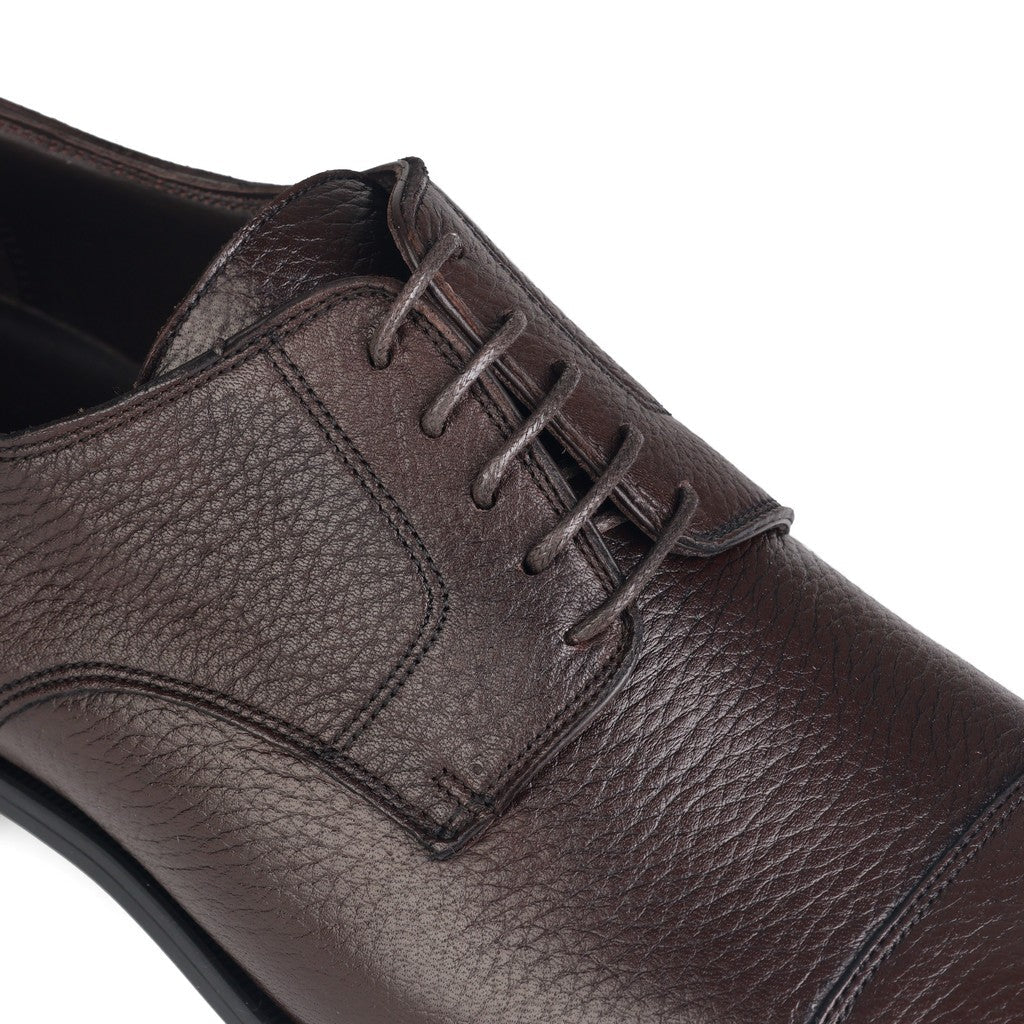 HENRY SARTORIAL Marsden Flexi Sole Oxford DARK BROWN - Henry Bucks