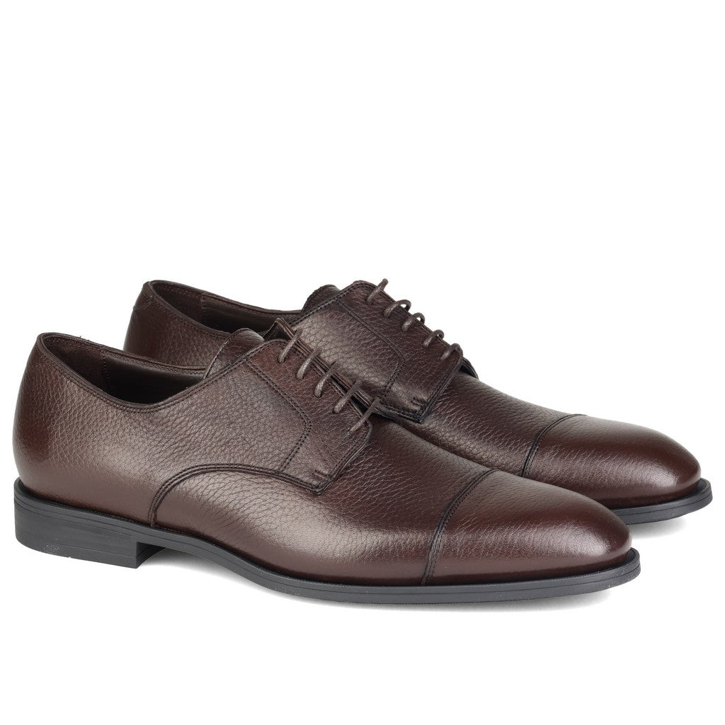 HENRY SARTORIAL Marsden Flexi Sole Oxford DARK BROWN - Henry Bucks