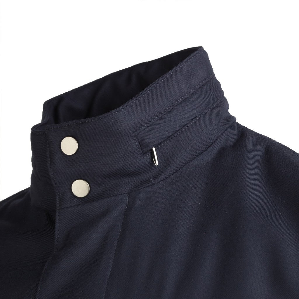 HENRY SARTORIAL Merino Wool Field Jacket NAVY REG - Henry Bucks