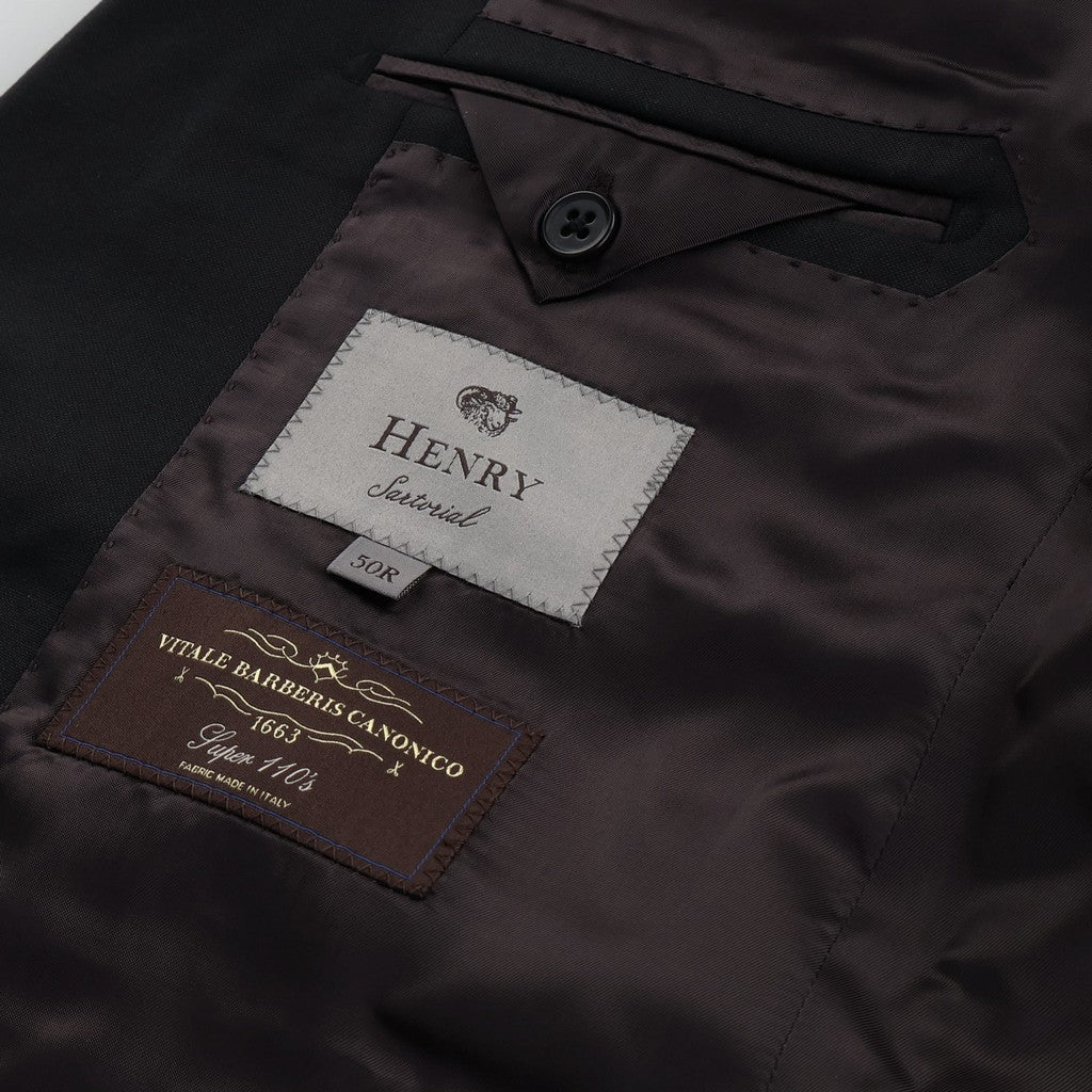 HENRY SARTORIAL Milano Pure Wool Suit CHARCOAL - Henry Bucks