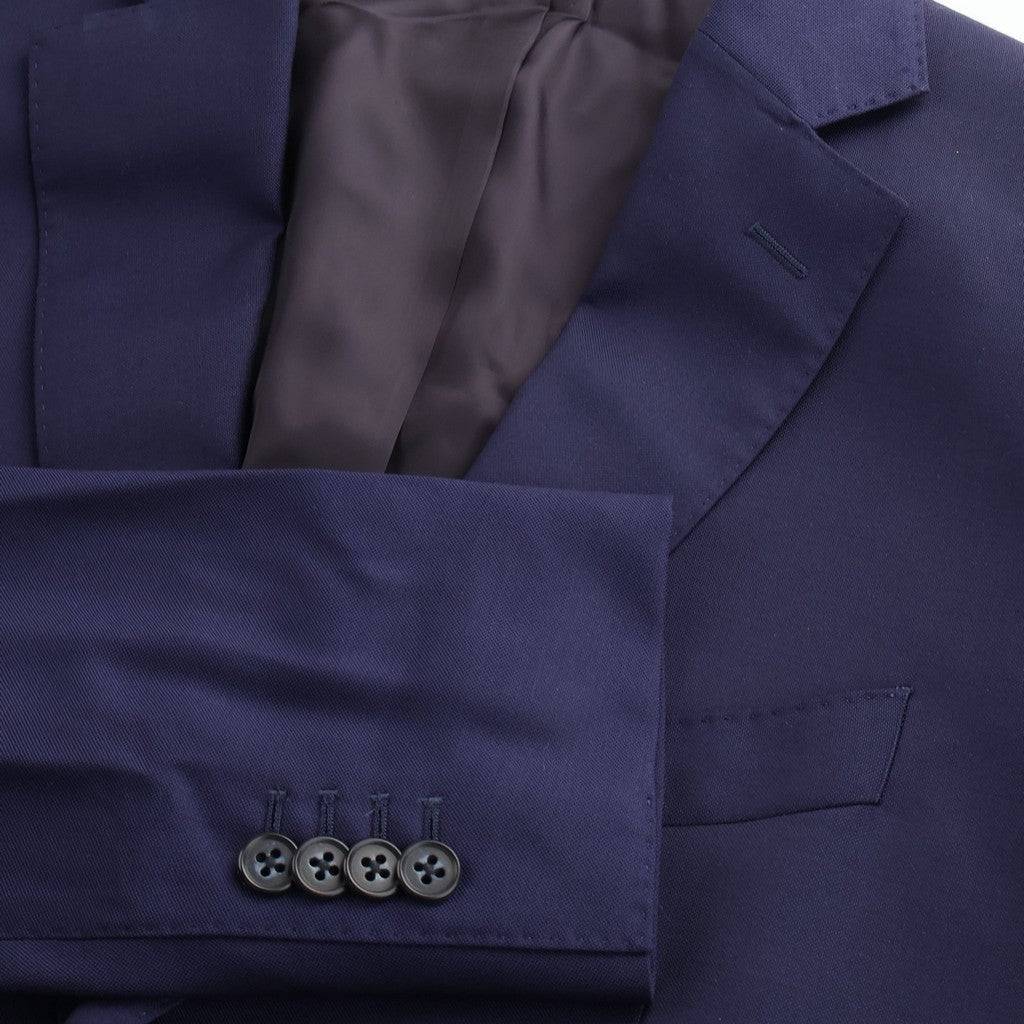 HENRY SARTORIAL Milano Pure Wool Suit NAVY - Henry Bucks