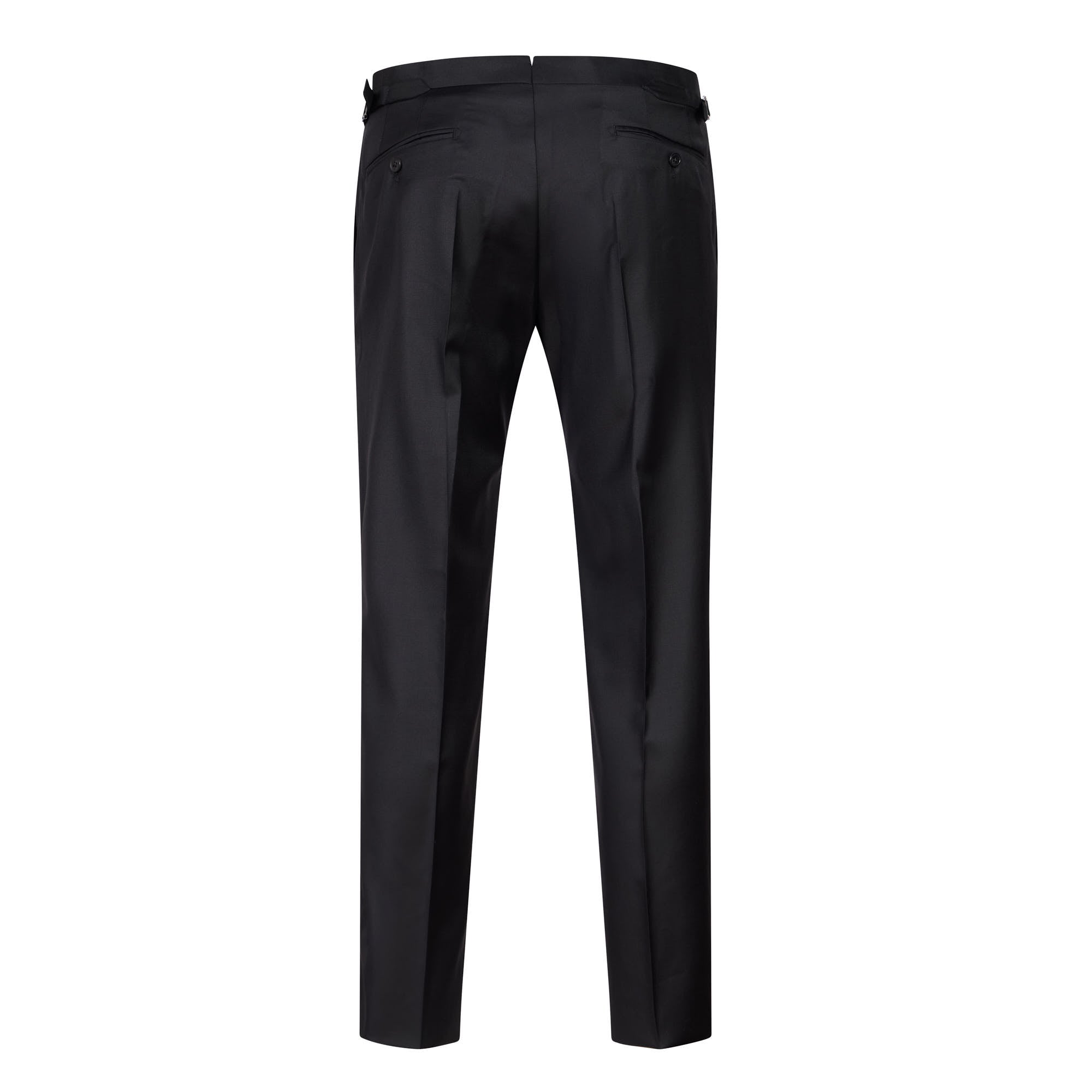 HENRY SARTORIAL Must Wool Dress Trouser BLACK REG - Henry BucksTrouser - Formal34SS230083 - BLCK - R - 46