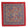 HENRY SARTORIAL Paisley Border Silk Pocket Square RED/NAVY
