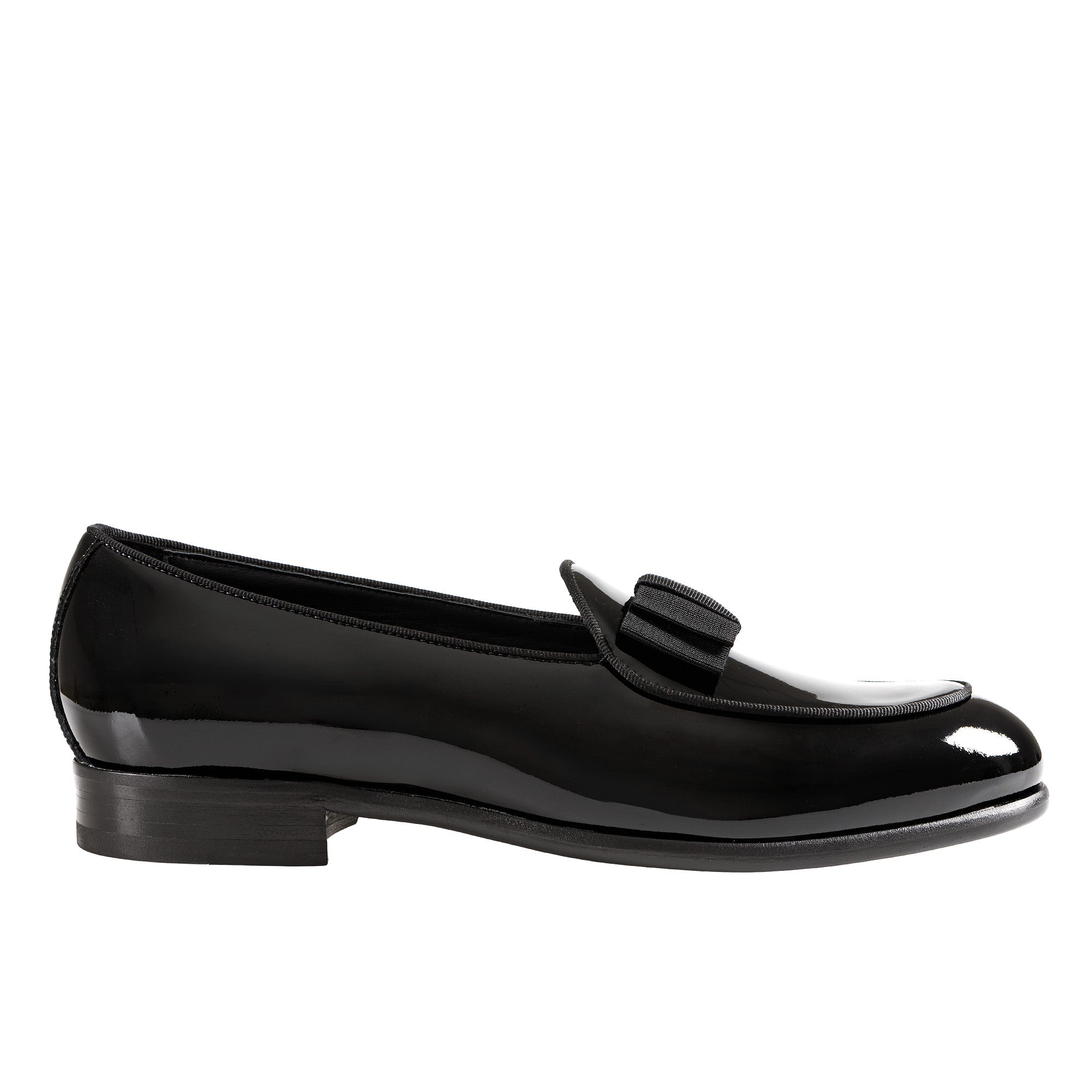 HENRY SARTORIAL Patent Leather Dress Shoes BLACK - Henry Bucks