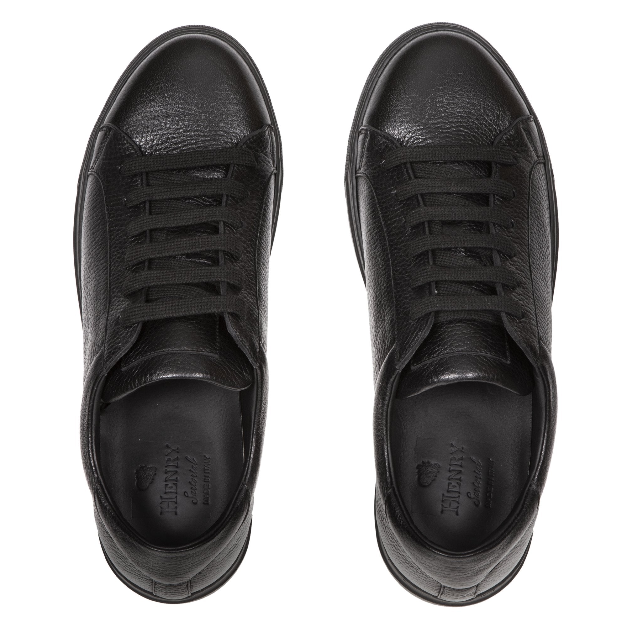 HENRY SARTORIAL Paulie Sneaker BLACK - Henry BucksSneakers80SS20205 - BLCK - 6 1/2