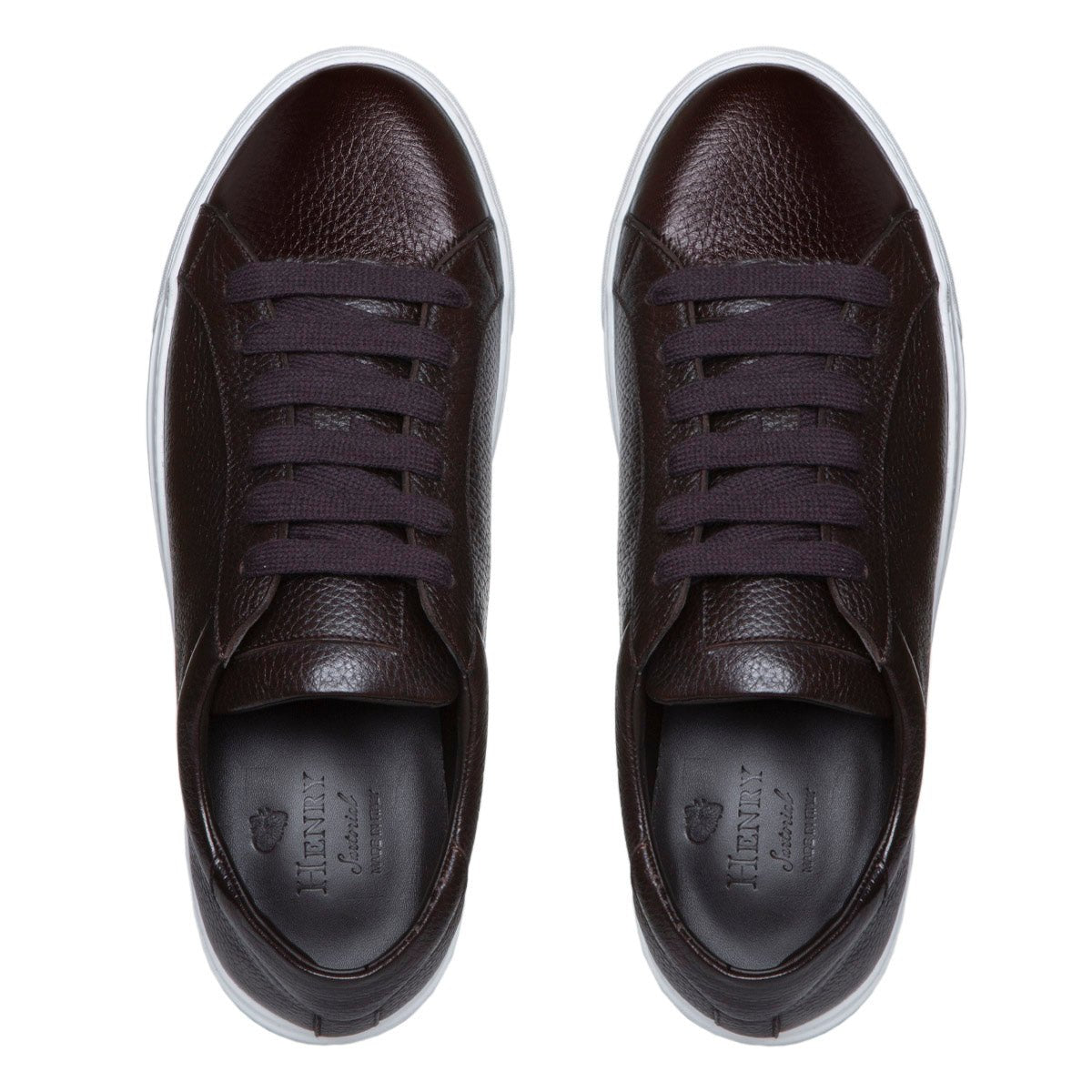 HENRY SARTORIAL Paulie Sneaker DARK BROWN - Henry BucksSneakers80SS20205 - BRDK - 6 1/2