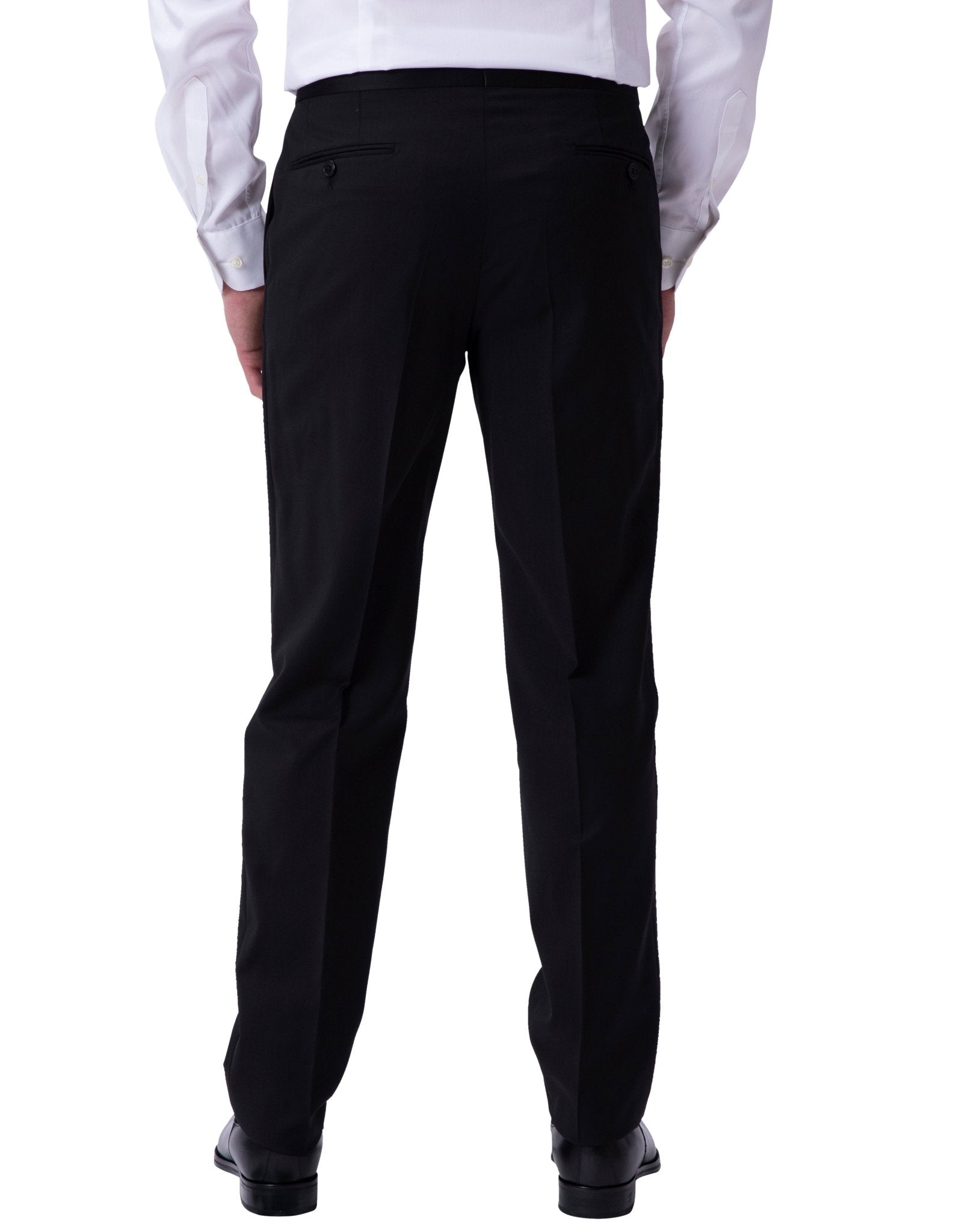 HENRY SARTORIAL Peak Collar Dinner Suit BLACK LG - Henry BucksSuits9000136 - BLCK - L - 52