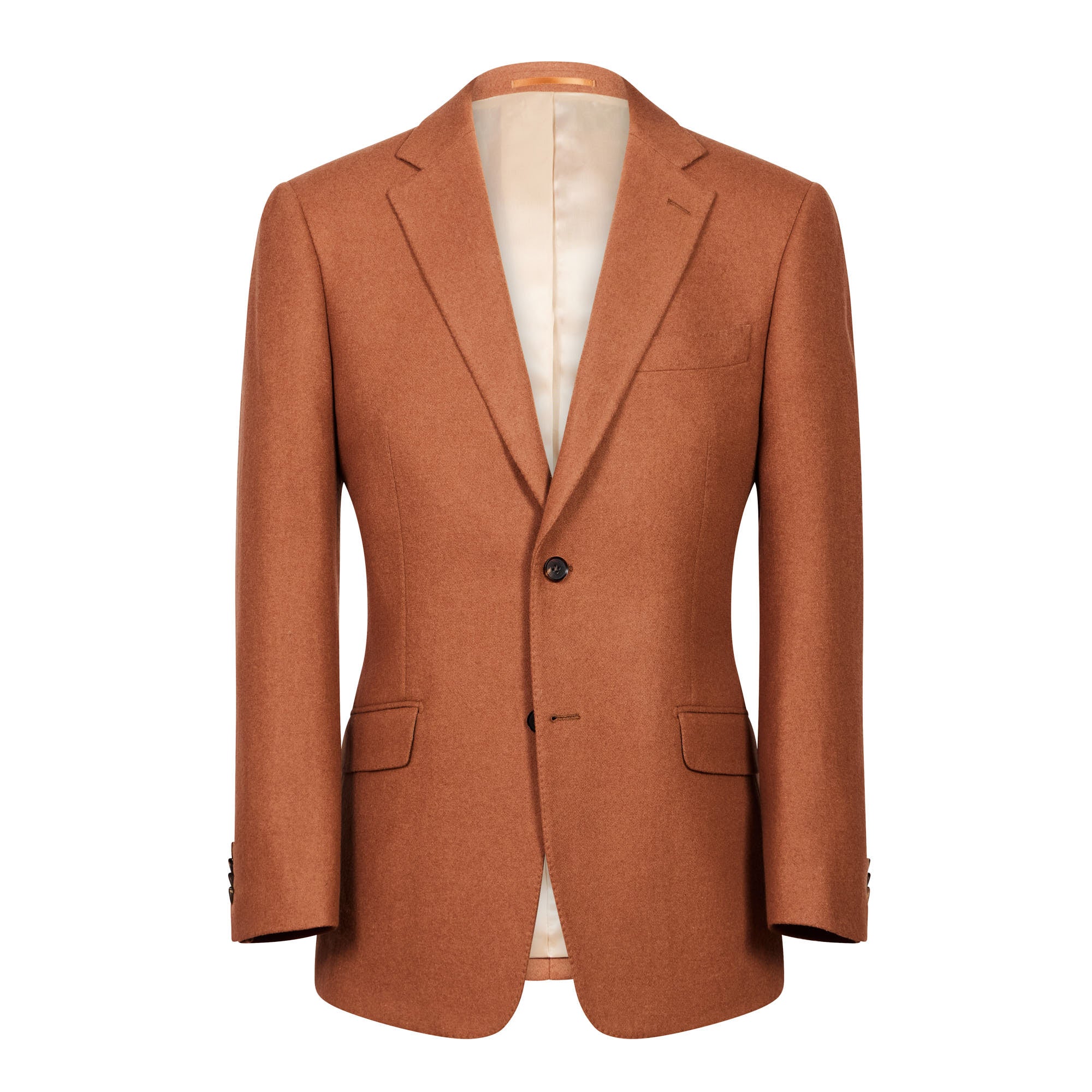 HENRY SARTORIAL Peak Lapel Blazer BROWN REG - Henry BucksBlazers64AW240009 - BROWN - R - 48