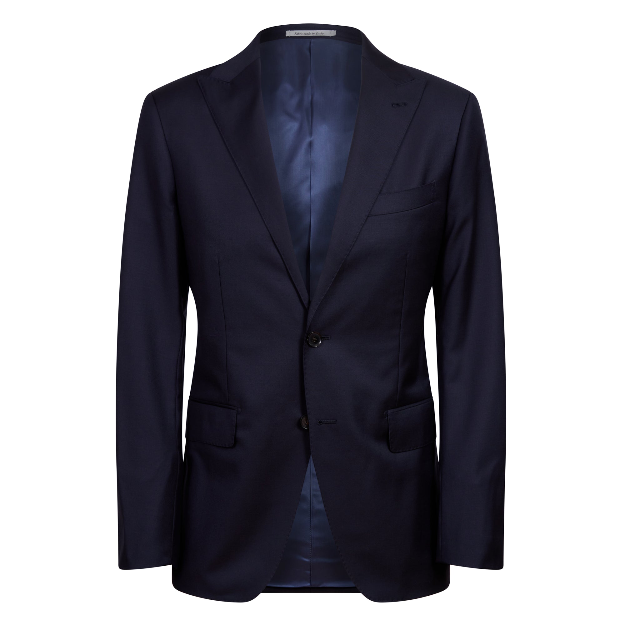 HENRY SARTORIAL Peak Lapel Blazer NAVY REG - Henry BucksBlazers33AW230075 - NAVY - R - 44