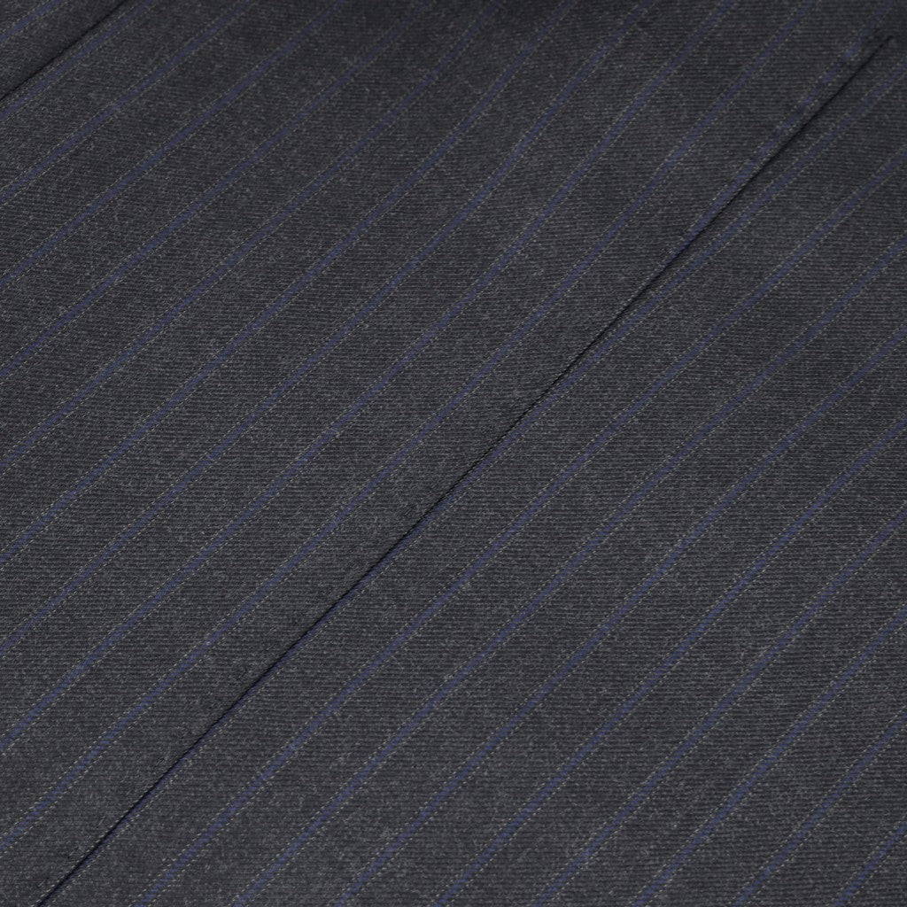 HENRY SARTORIAL Pinstripe Notch lapel Suit CHARCOAL REG - Henry Bucks