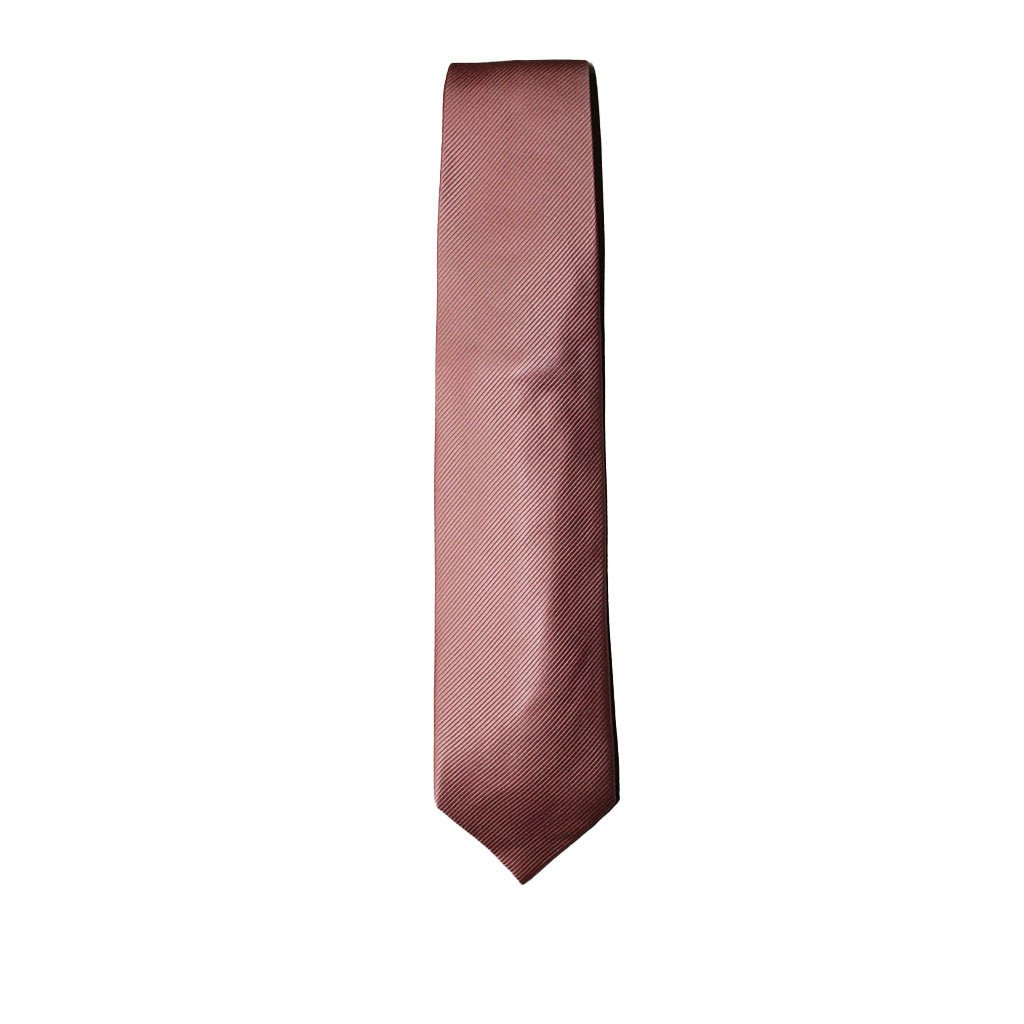 HENRY SARTORIAL Plain Silk Tie LIGHT PINK - Henry Bucks