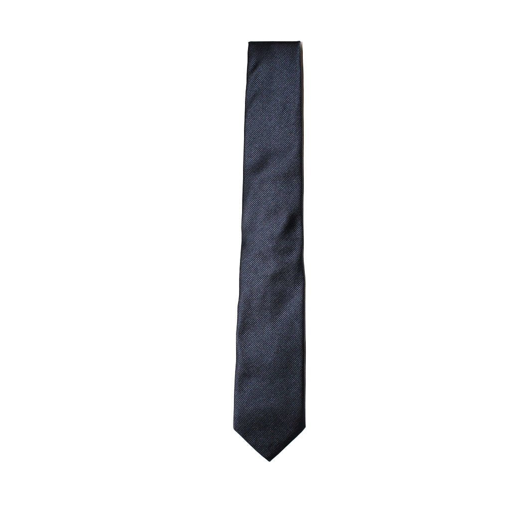 HENRY SARTORIAL Plain Silk Tie NAVY - Henry Bucks