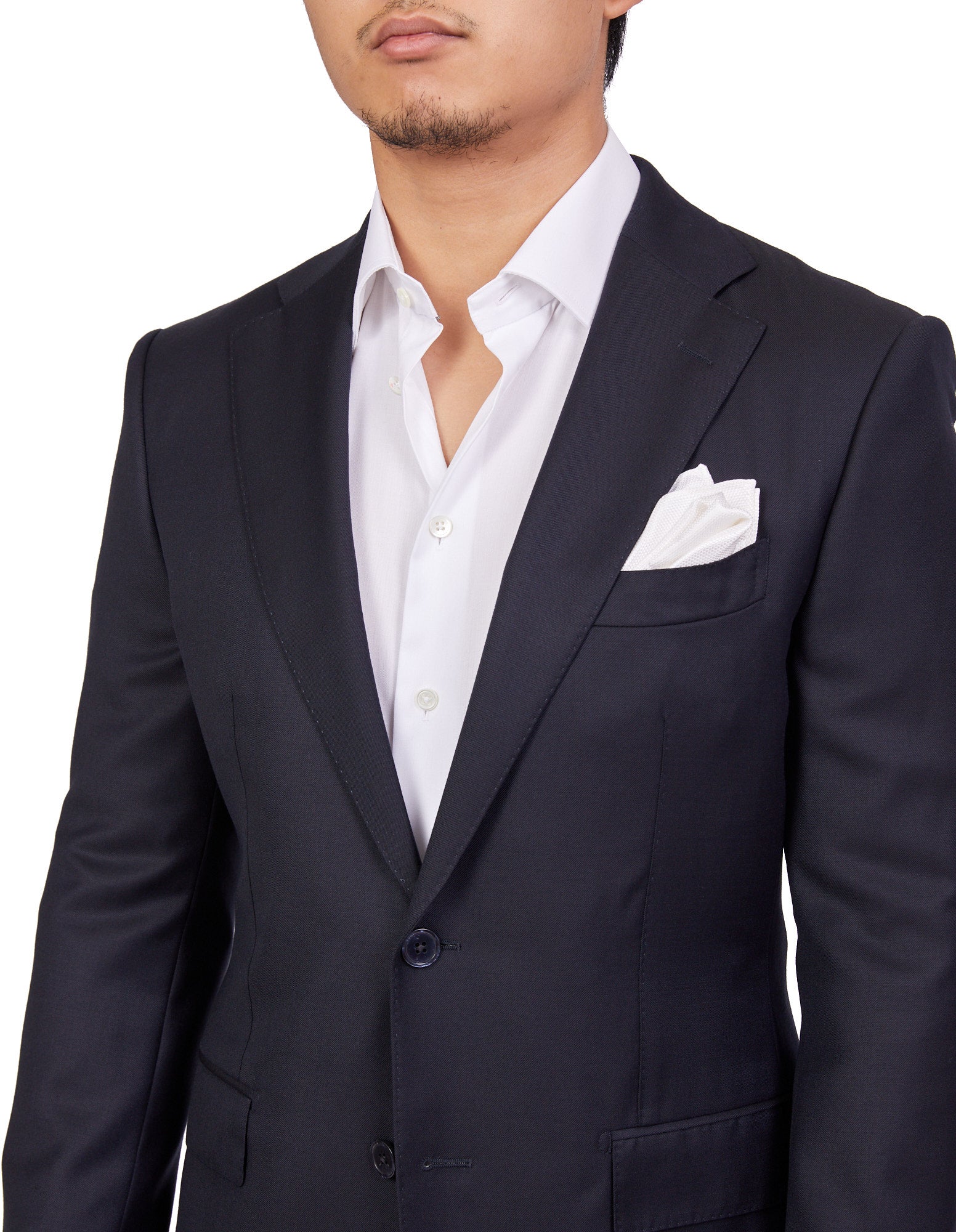 HENRY SARTORIAL Plain Suit (FC) NAVY SH - Henry BucksSuits23BSRA024 - NAVY - S - 50