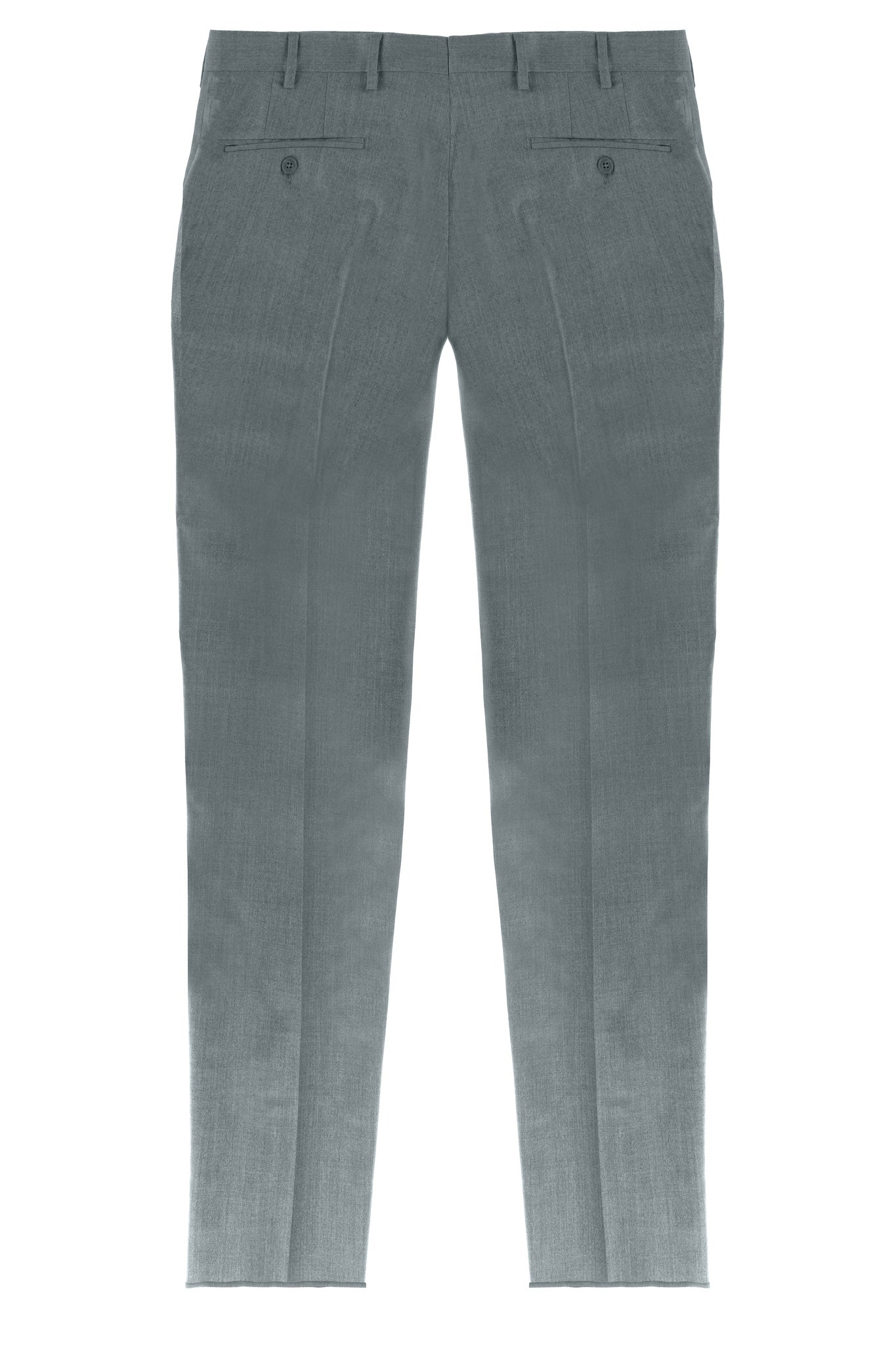 HENRY SARTORIAL Plain Trouser DARK GREY MIX REG - Henry BucksTrouser - Formal34SS230079 - DKGREYMIX - R - 48