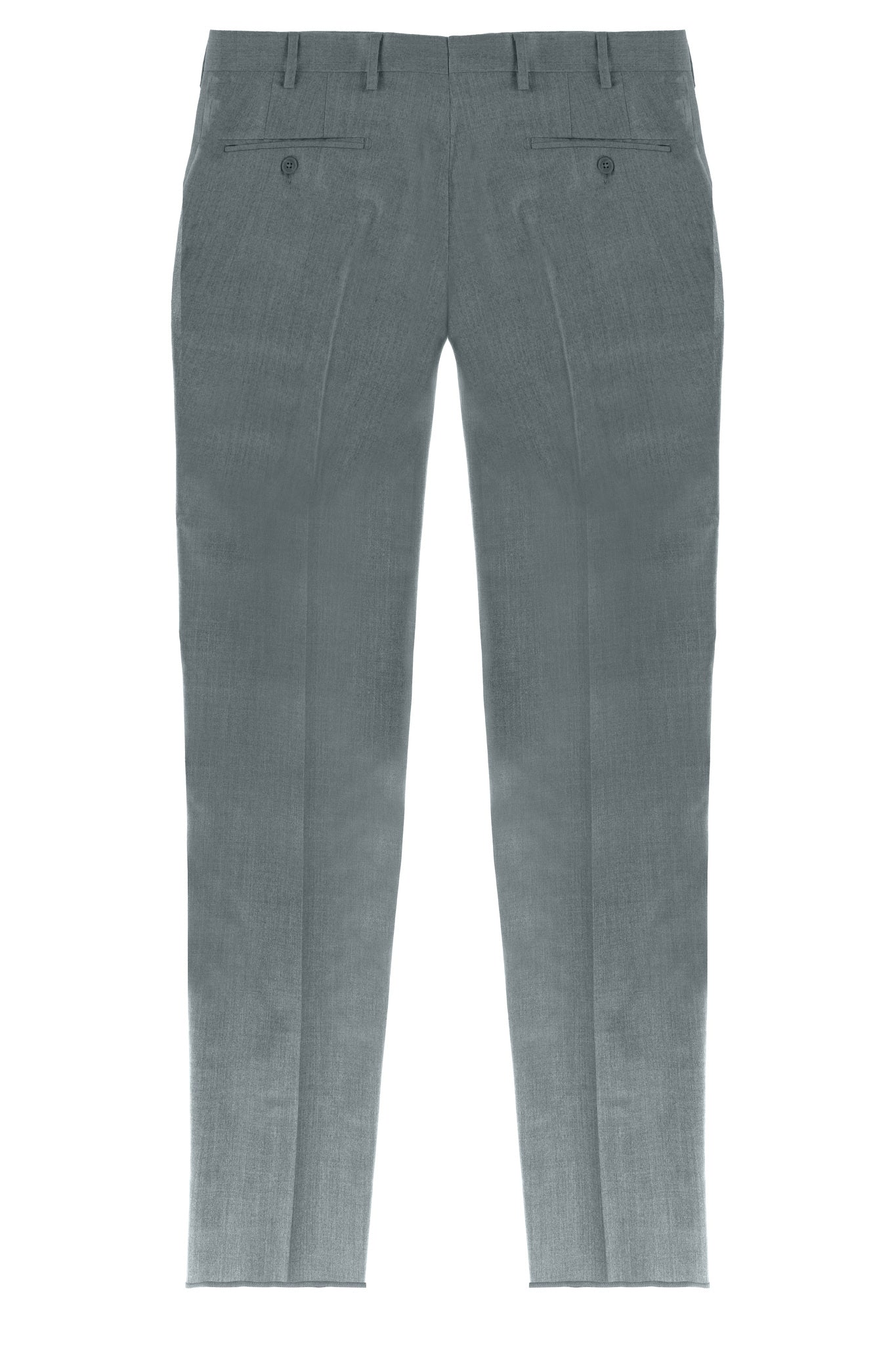 HENRY SARTORIAL Plain Trouser DARK GREY MIX REG - Henry BucksTrouser - Formal34SS230079 - DKGREYMIX - R - 48