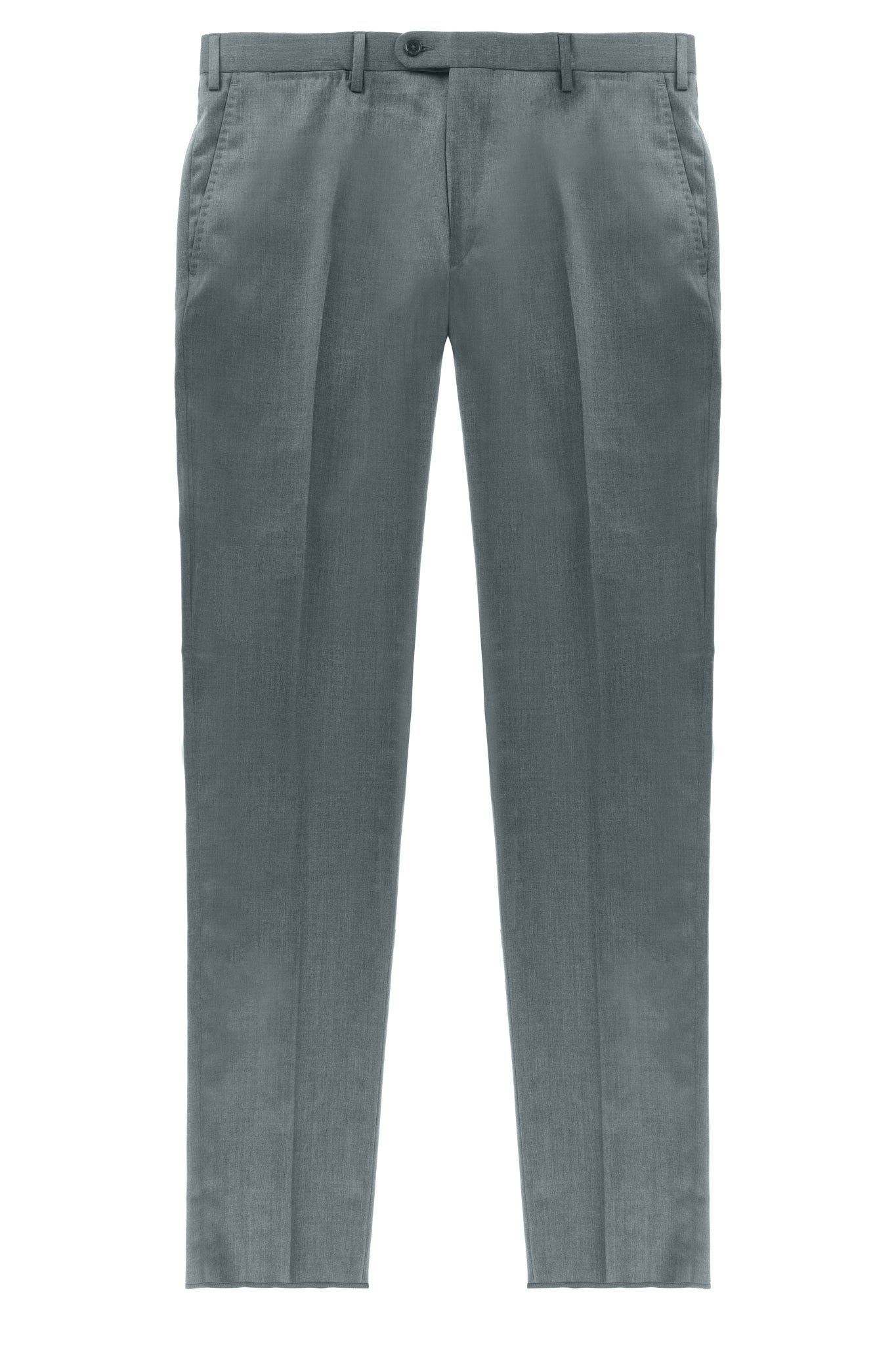 HENRY SARTORIAL Plain Trouser DARK GREY MIX REG - Henry BucksTrouser - Formal34SS230079 - DKGREYMIX - R - 48