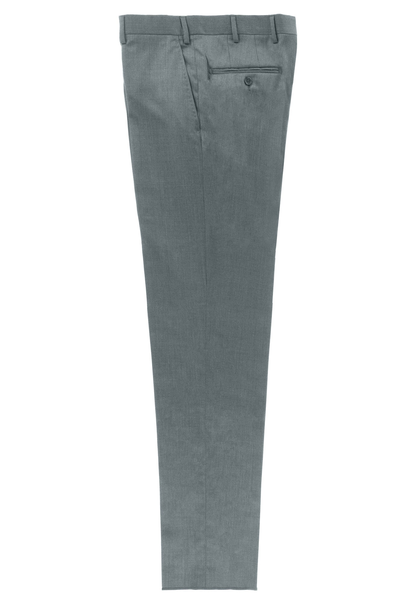 HENRY SARTORIAL Plain Trouser DARK GREY MIX REG - Henry BucksTrouser - Formal34SS230079 - DKGREYMIX - R - 48