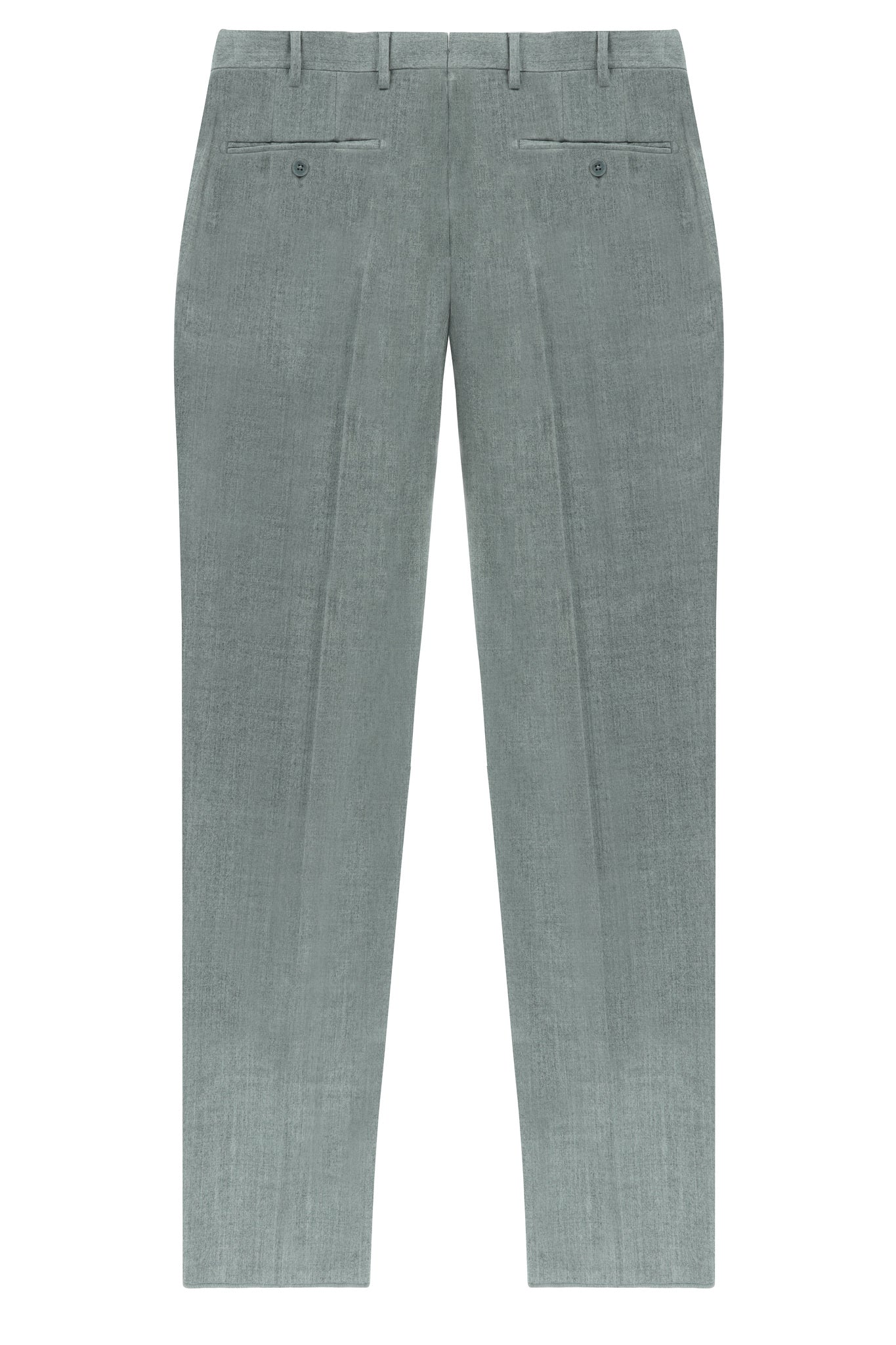 HENRY SARTORIAL Plain Trouser DOLPHIN GREY REG - Henry BucksTrouser - Formal34SS230080 - DOLPHINGRY - R - 48